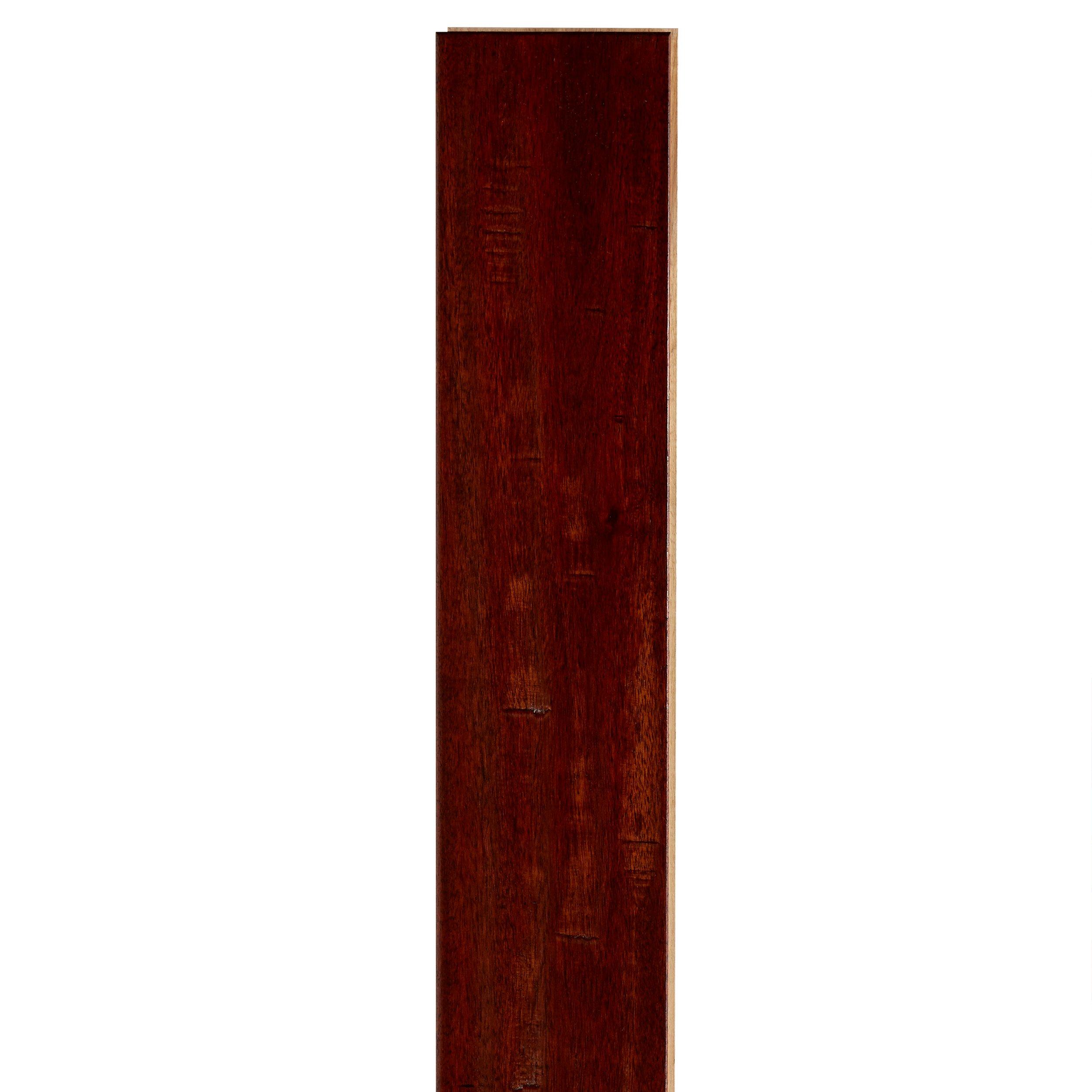 Palm Leaf II Acacia Distressed Solid Hardwood 3/4in. x 4 3/4in