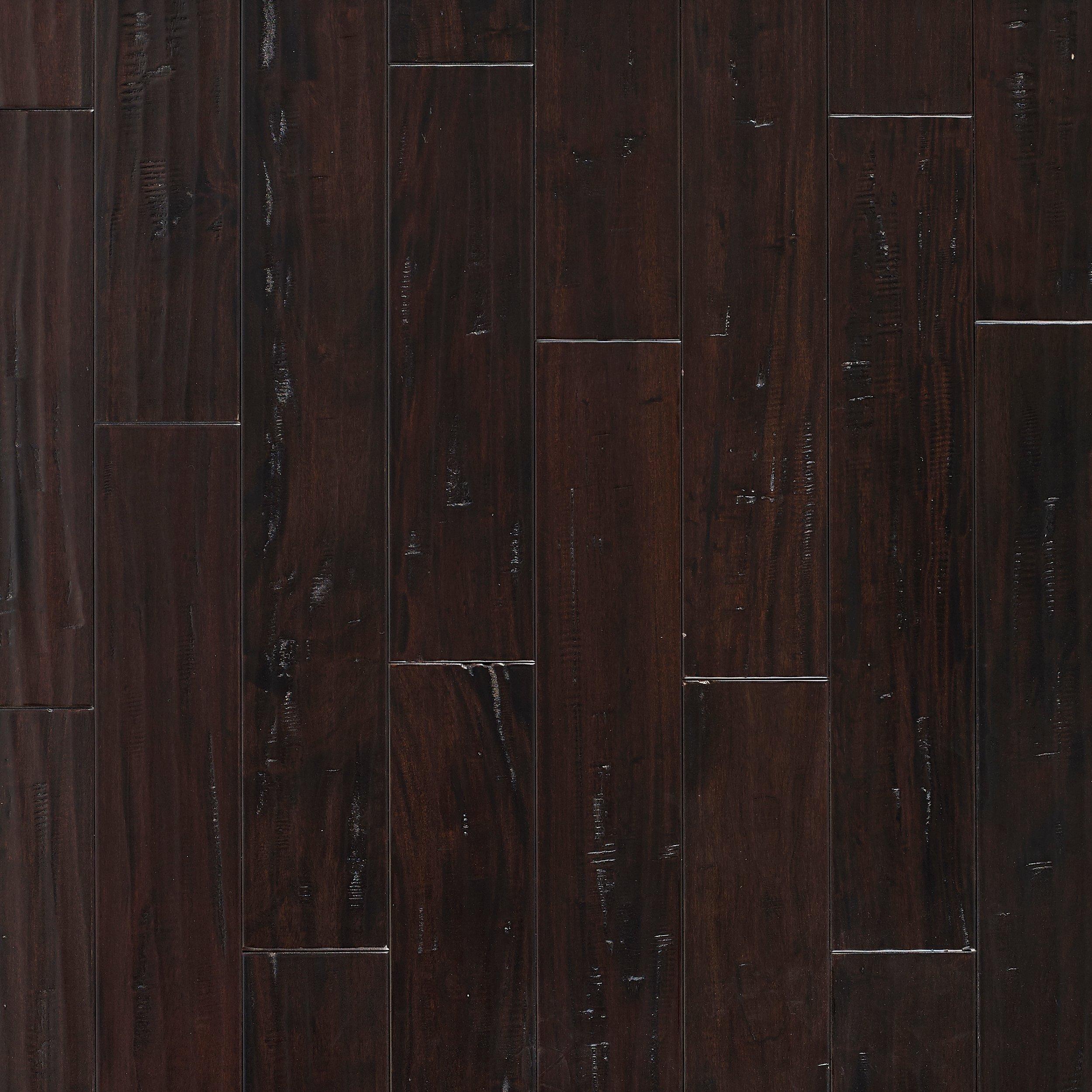 Dark Ii Mahogany Distressed Solid, Dark Solid Hardwood Floors