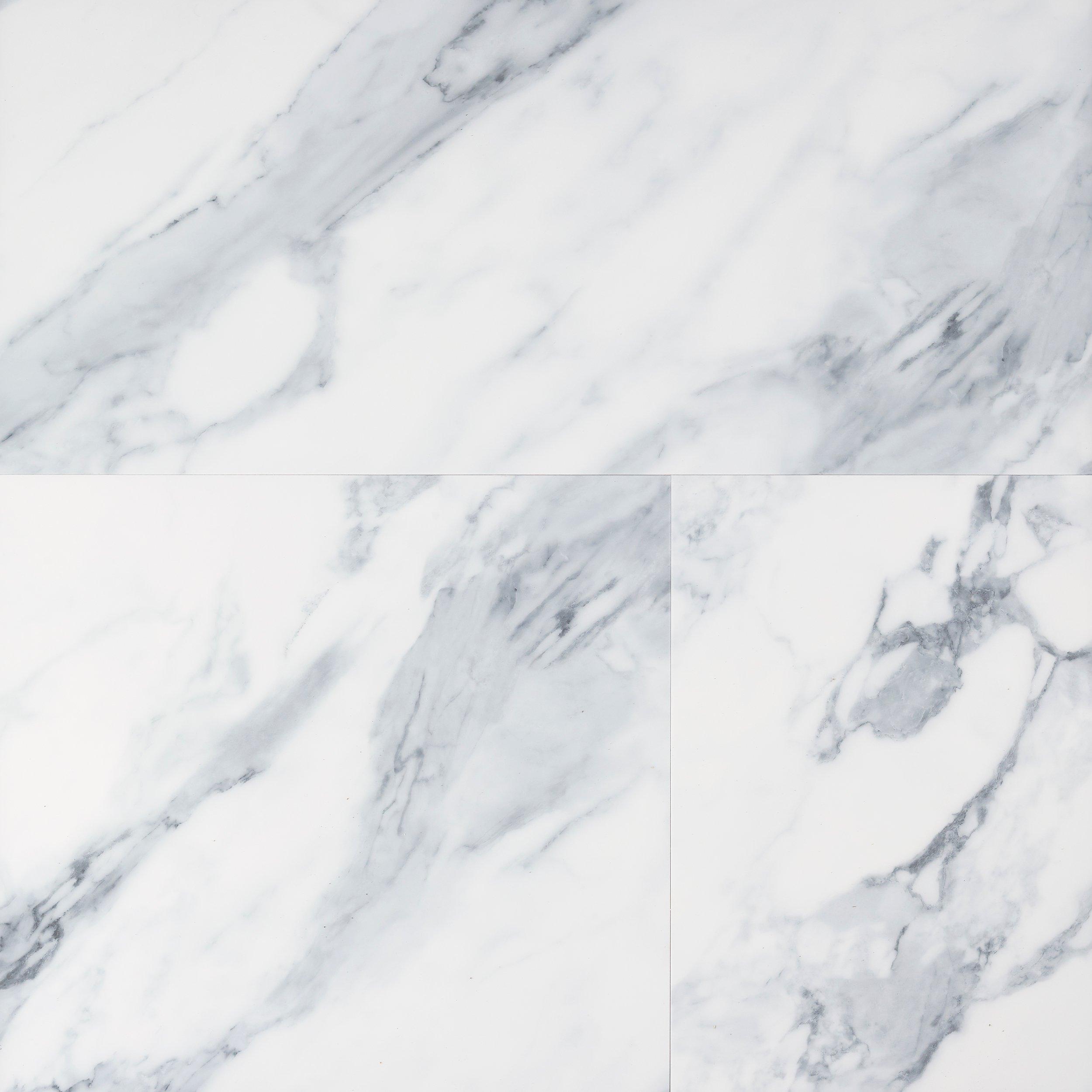 Firenze Polished Marble Waterproof Rigid Core Luxury Vinyl Plank - Cork Pad