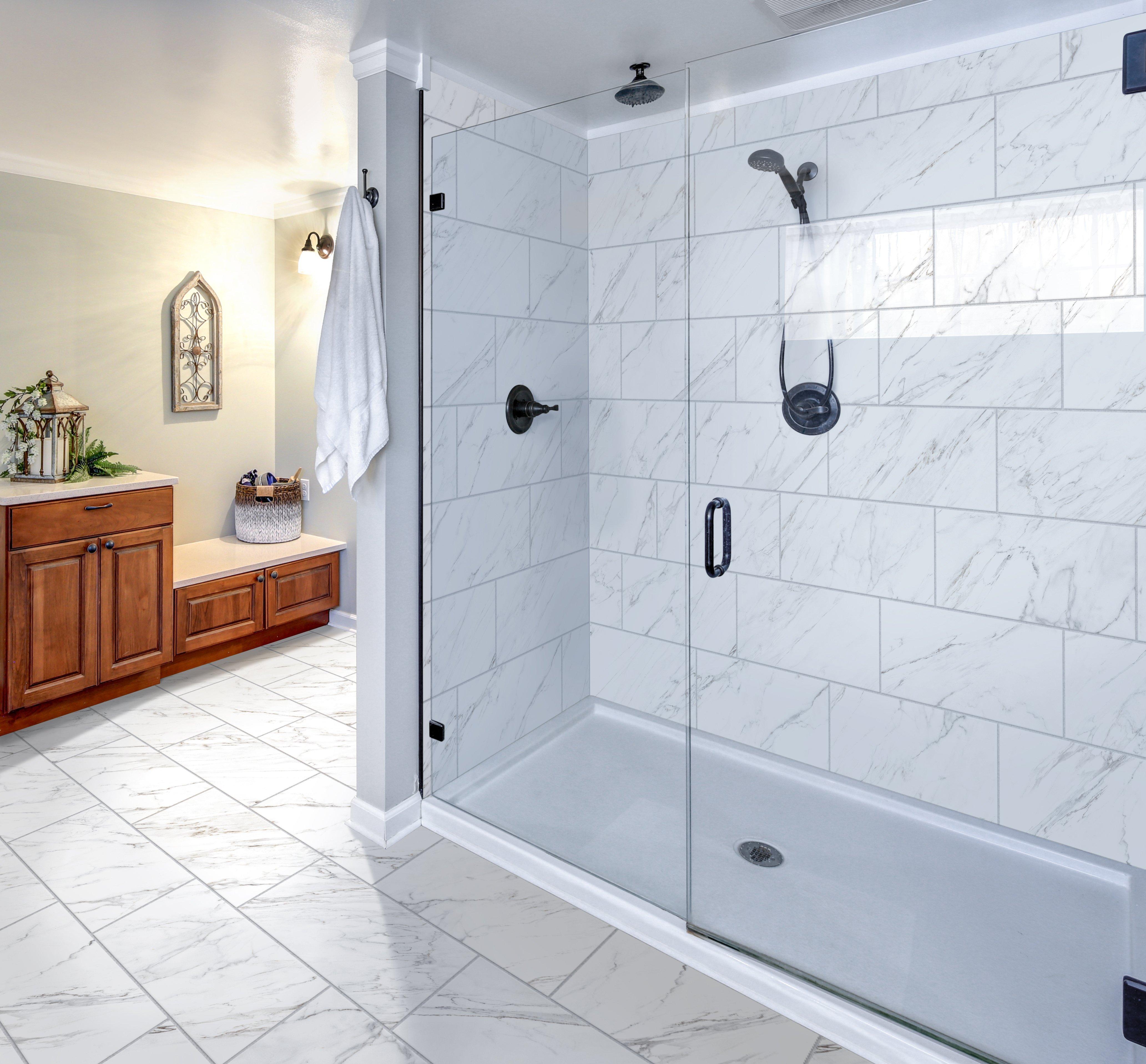 Crescendo White Porcelain Tile