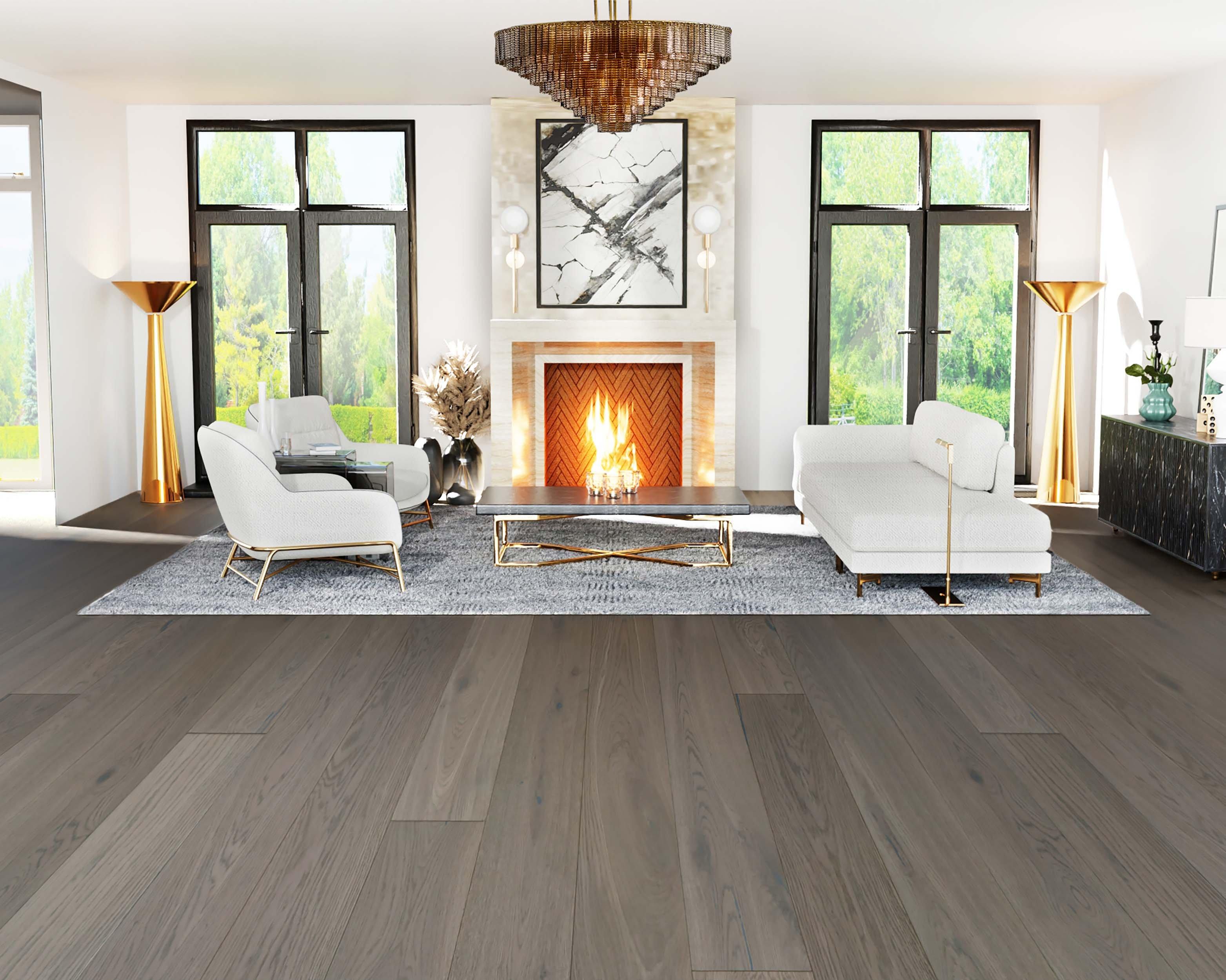 Ash Grey Timber Flooring, European Oak