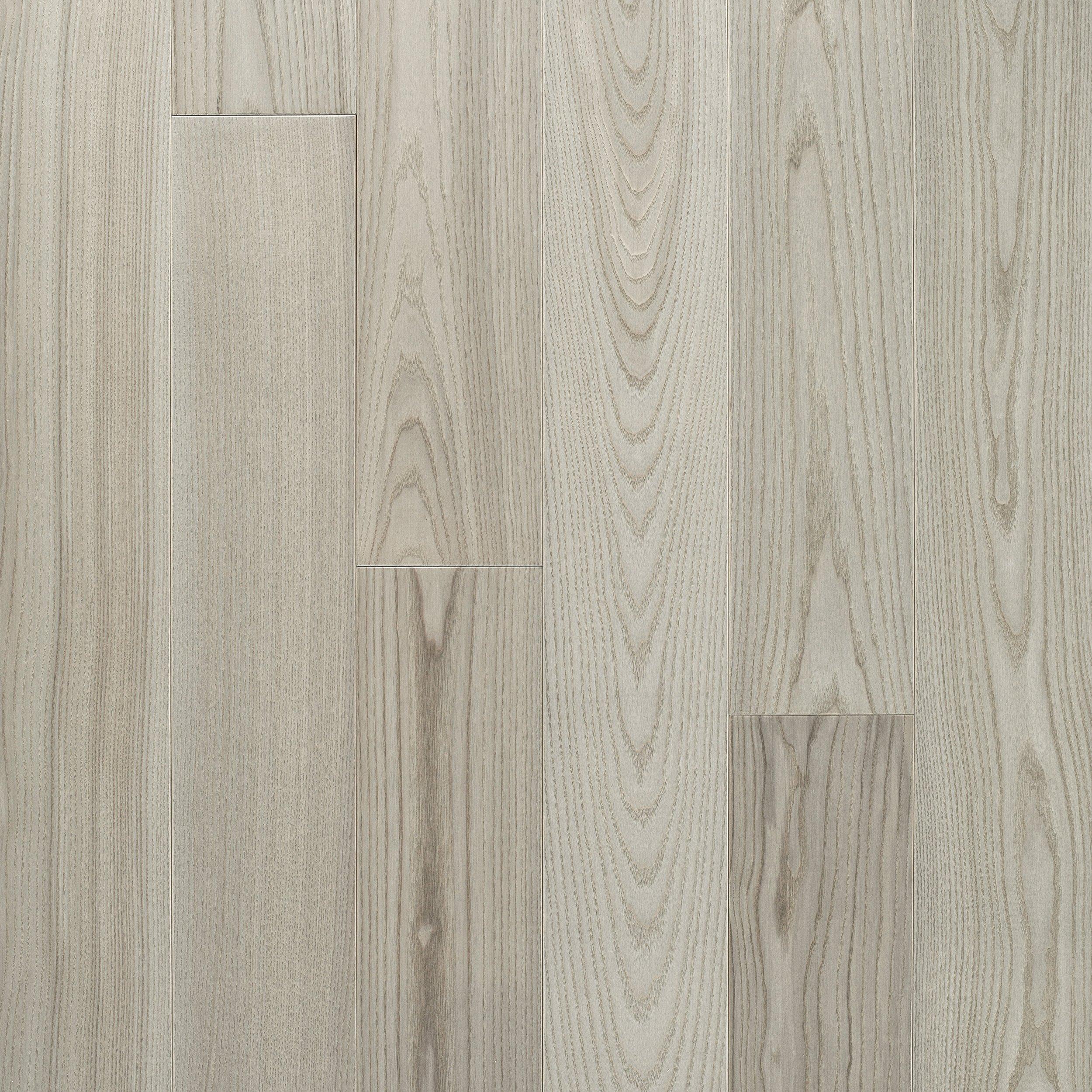 Zenia Ash Wire-Brushed Solid Hardwood