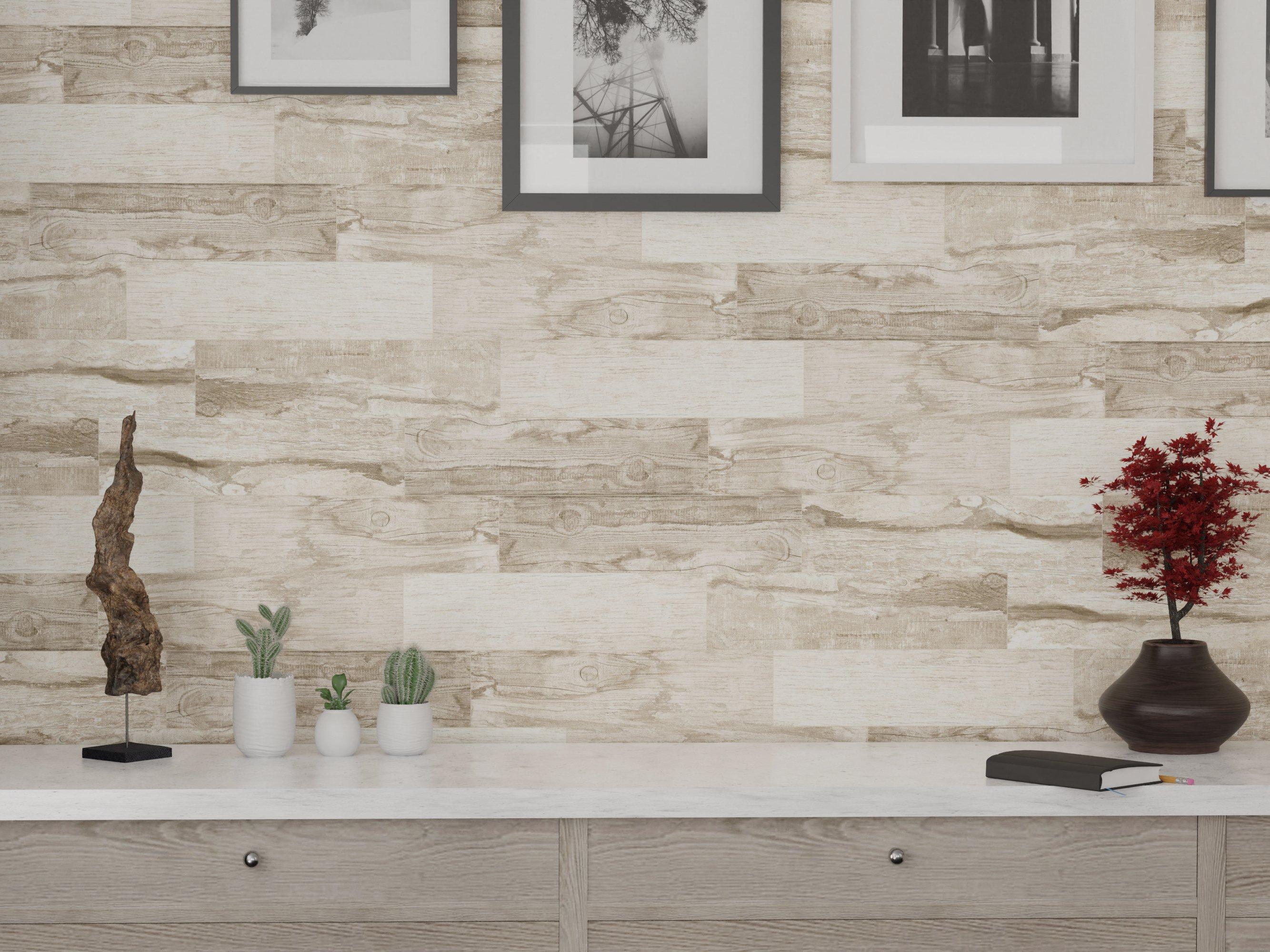 Westford Gray III Wood Plank Porcelain Tile | Floor and Decor