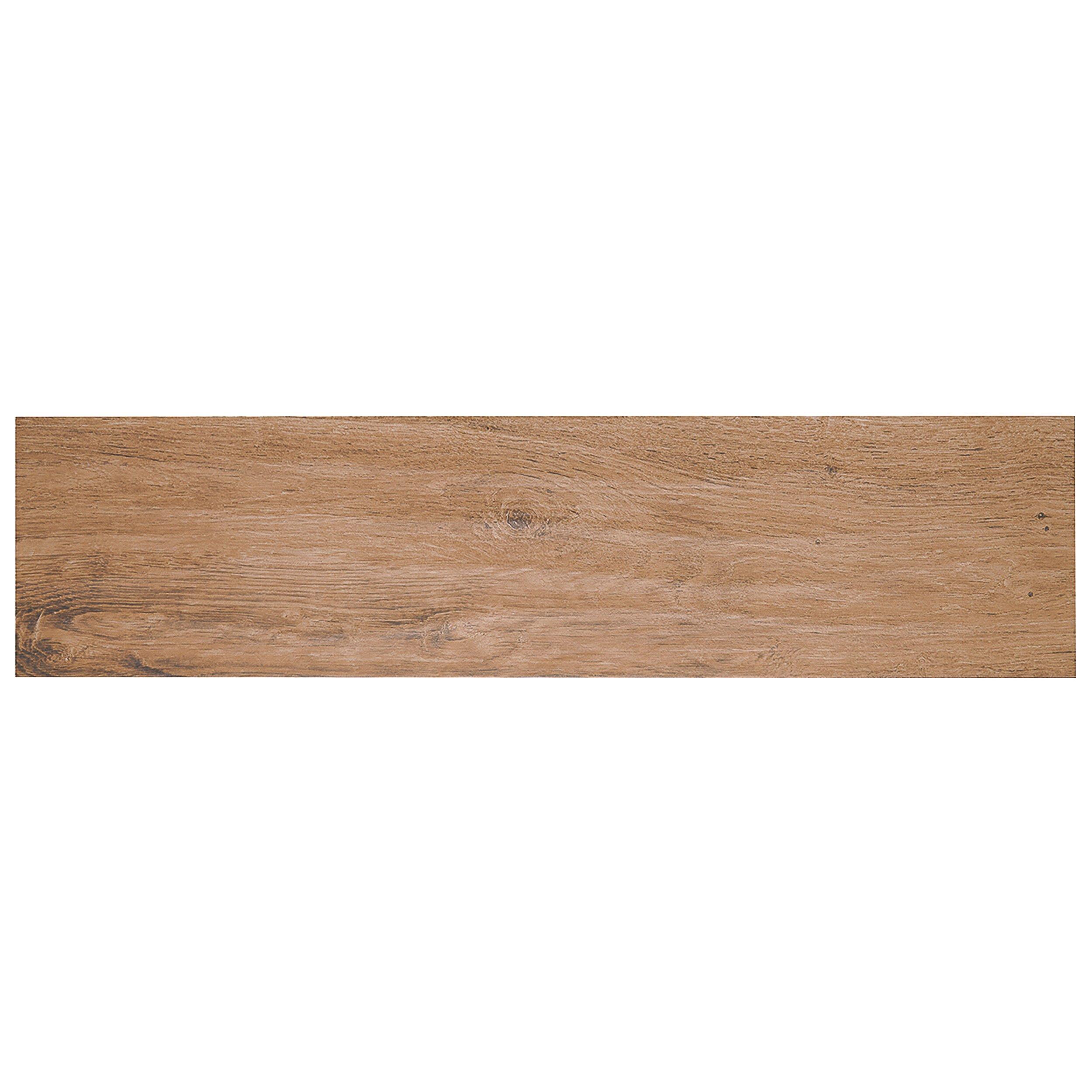 Burton Oak III Wood Plank Matte Porcelain Tile