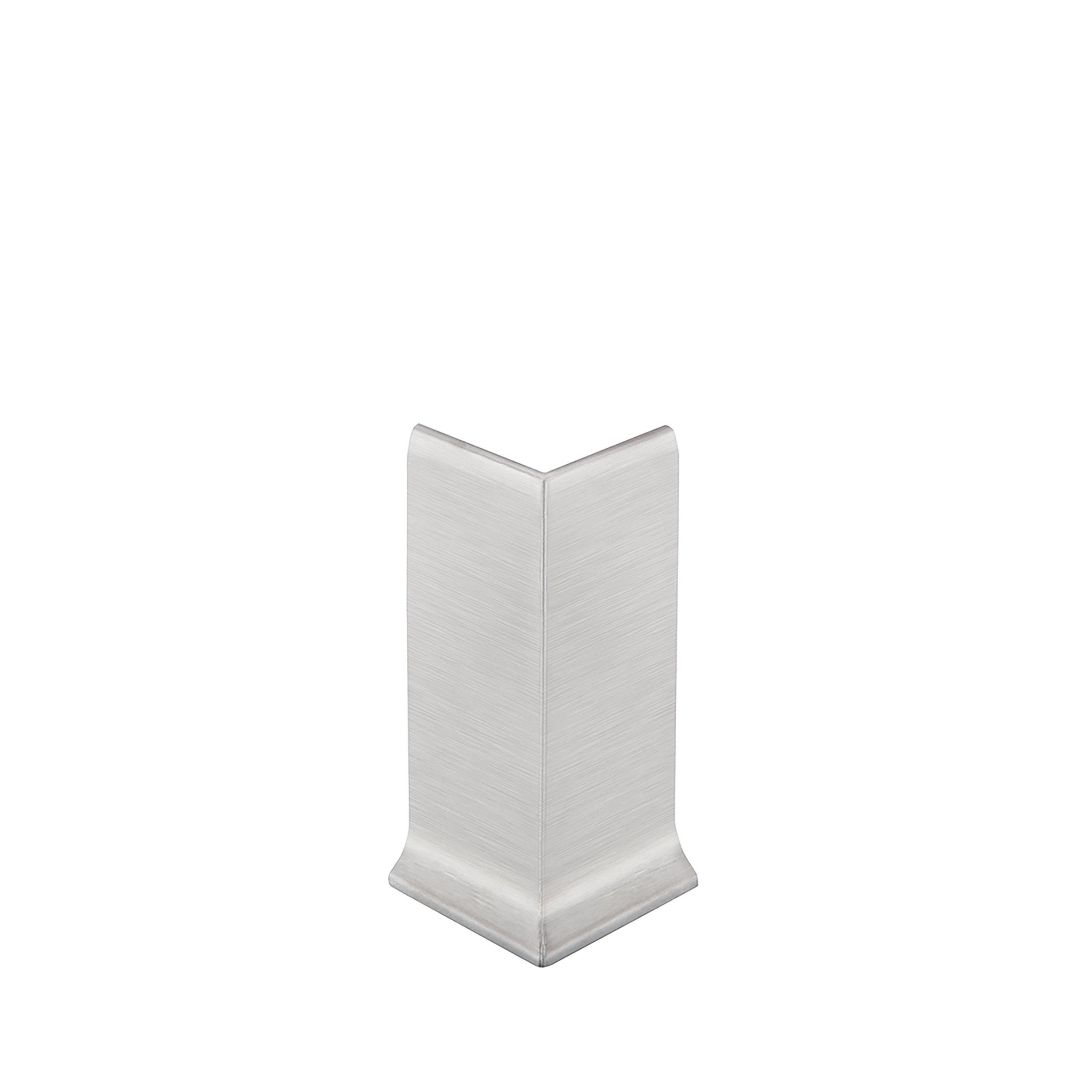 Schluter Designbase-SL Out Corner 4 3/8in. Stainless Steel