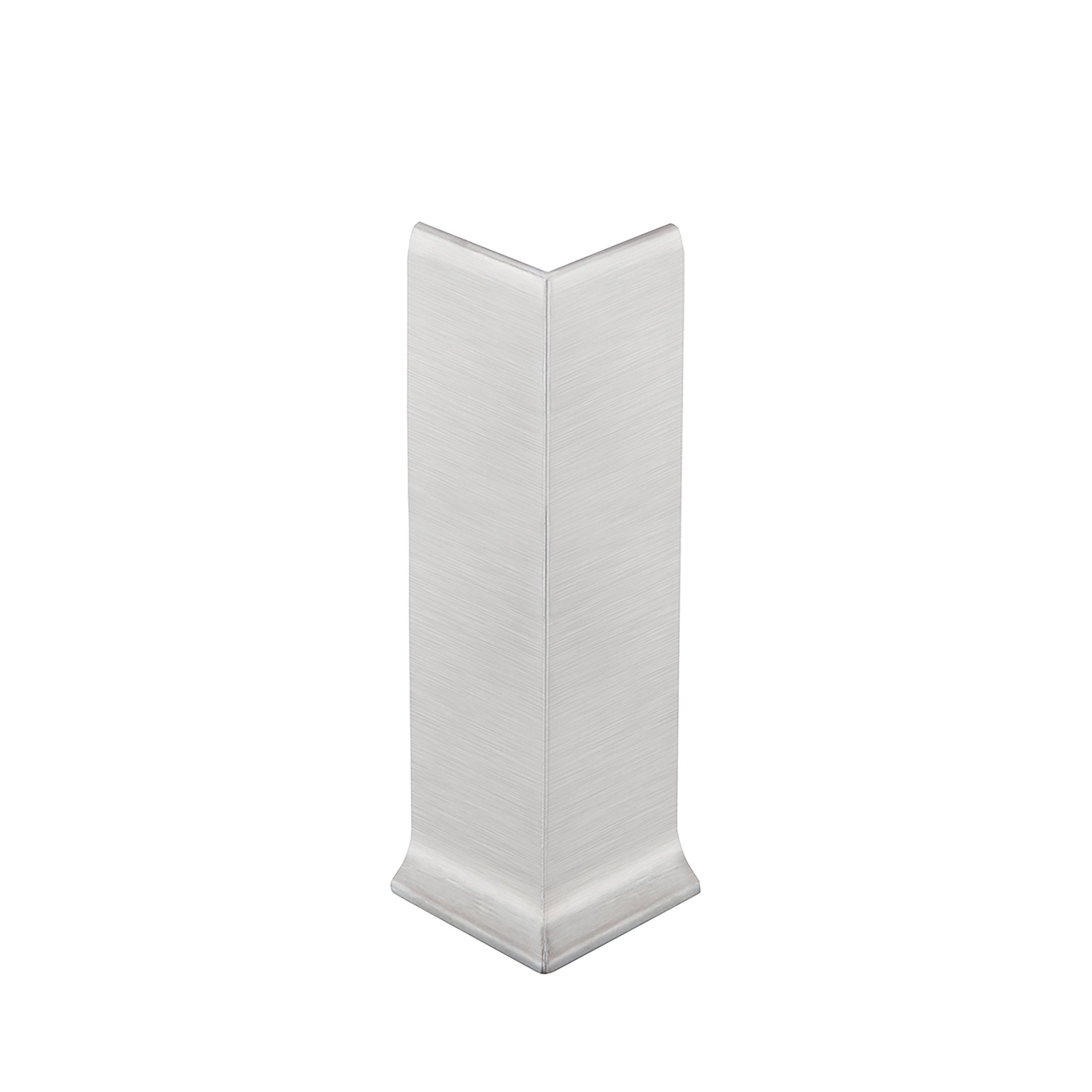 Schluter Designbase-SL Out Corner 6 3/8in. Stainless Steel