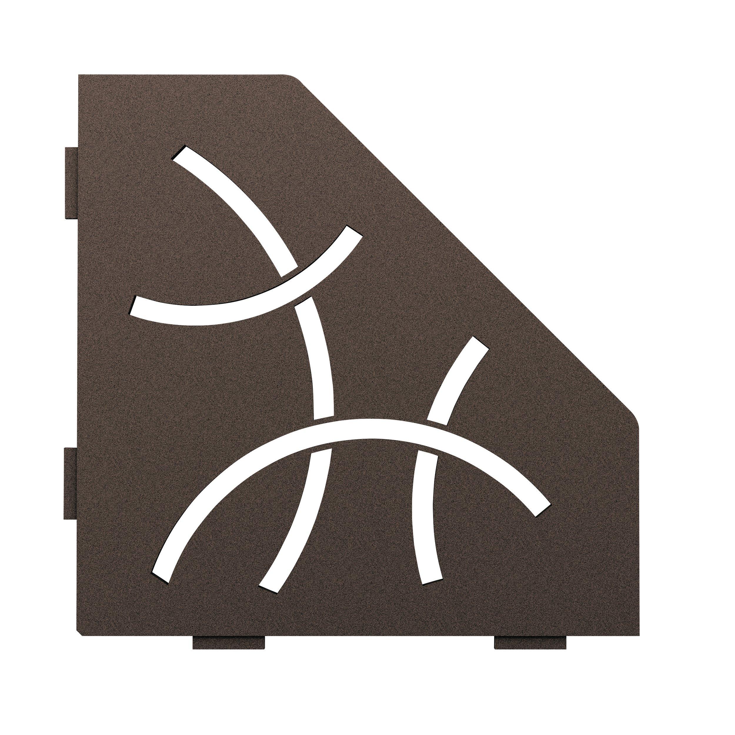 Schluter Curve Pentagonal Corner Shelf