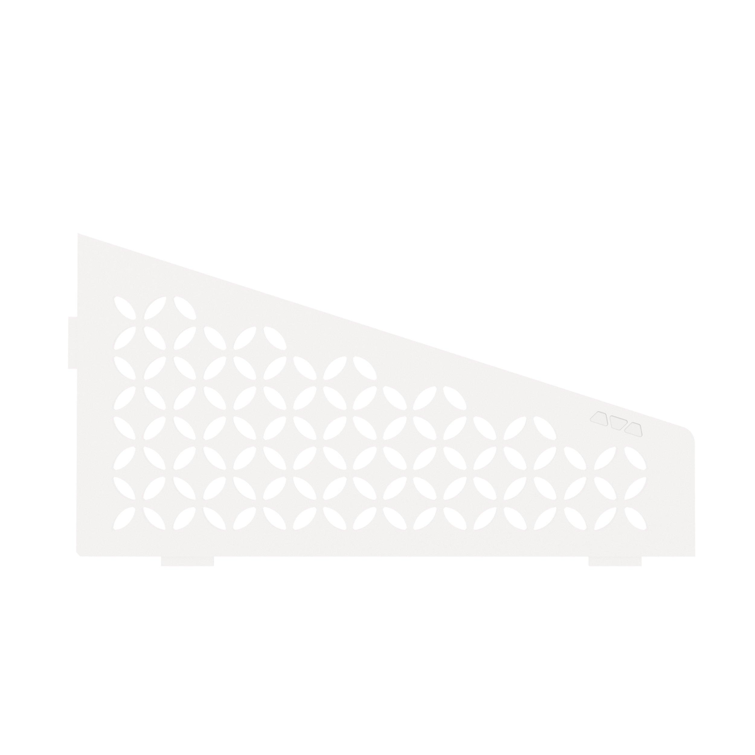 Schluter Floral Quadrilateral Corner Shelf