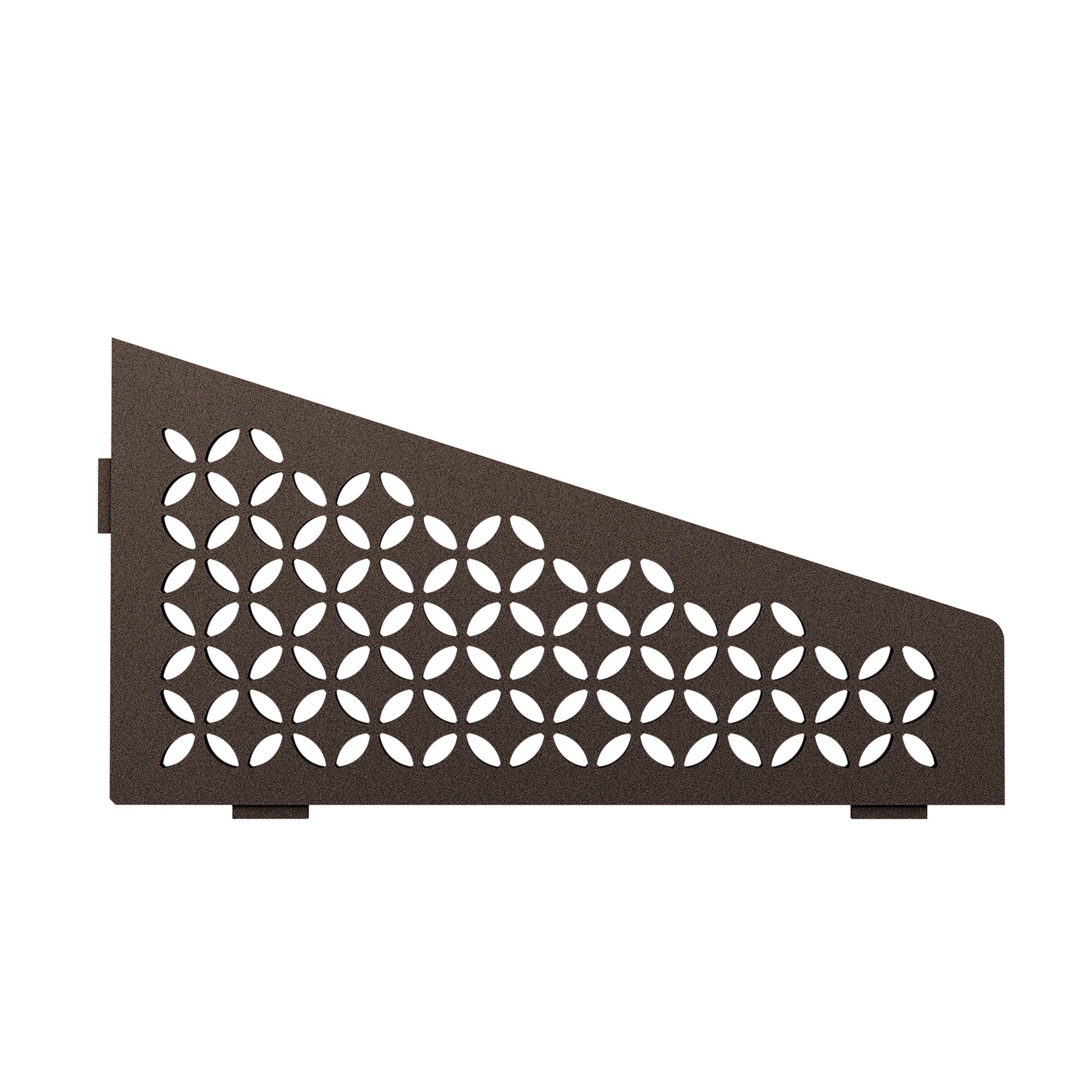 Schluter Floral Quadrilateral Corner Shelf