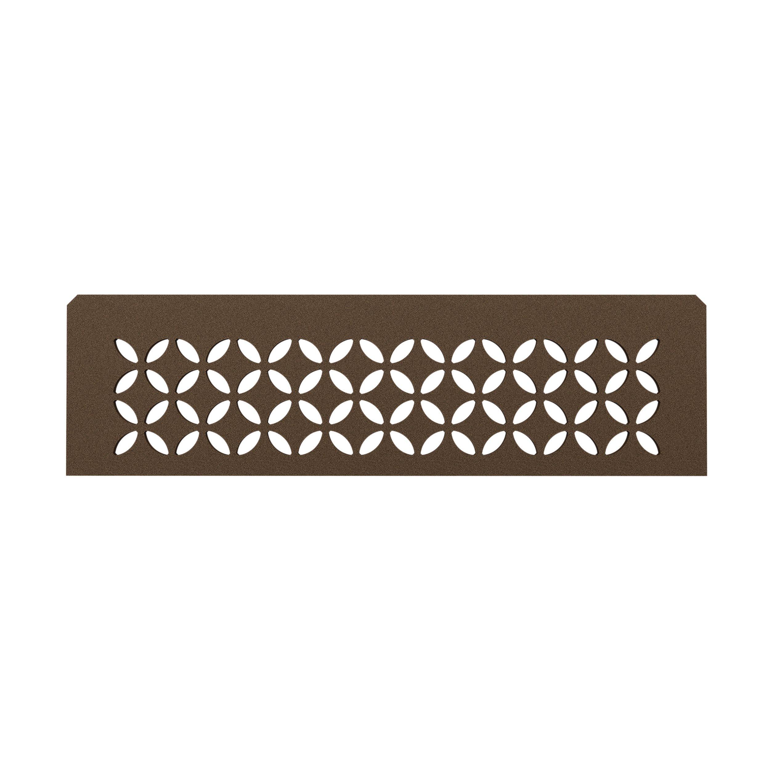 Schluter Shelf Rectangular Niche Floral Bronze