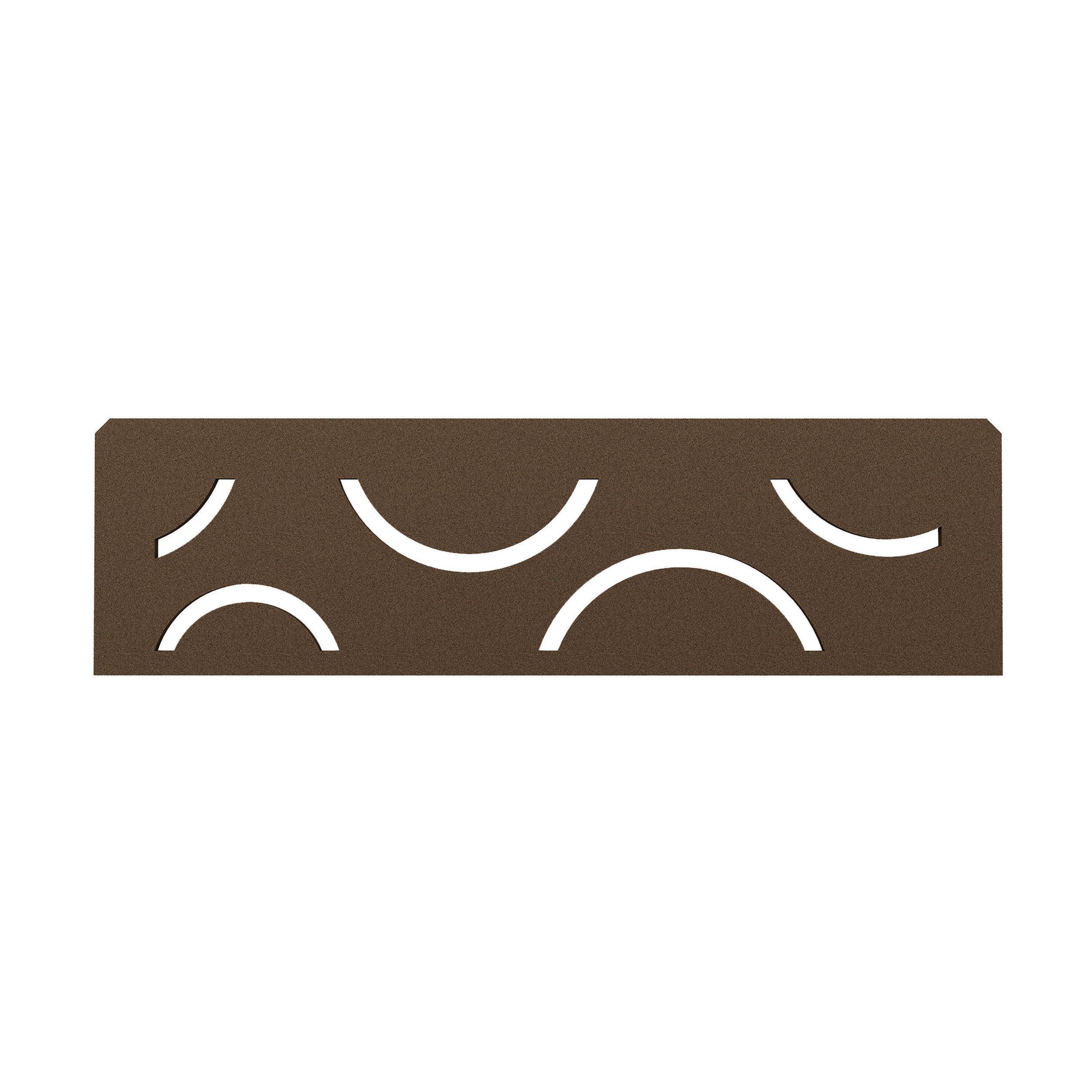 Schluter Shelf Rectangular Niche Curve Bronze