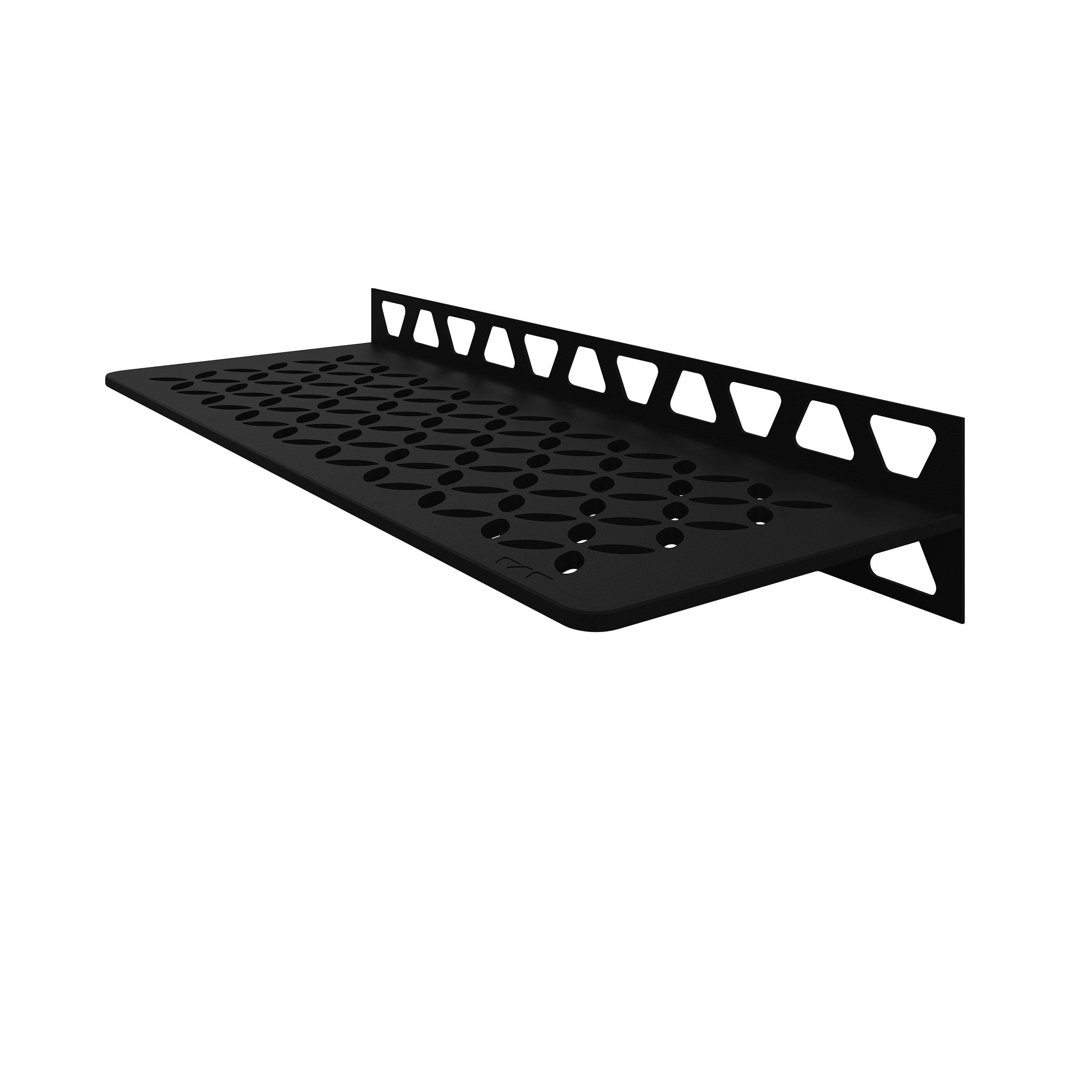 Schluter Rectangular Floral Wall Shelf