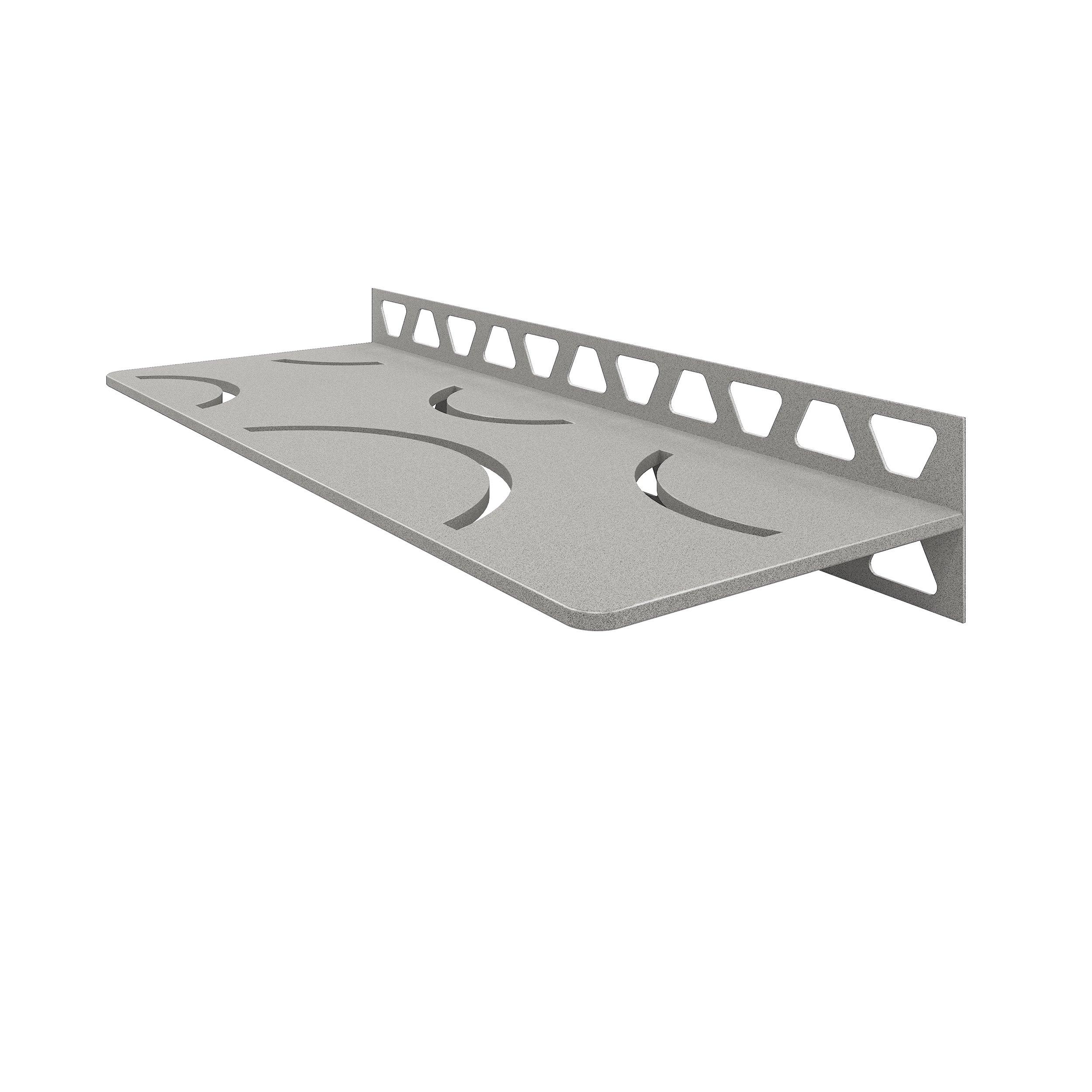 Schluter Rectangular Curve Wall Shelf