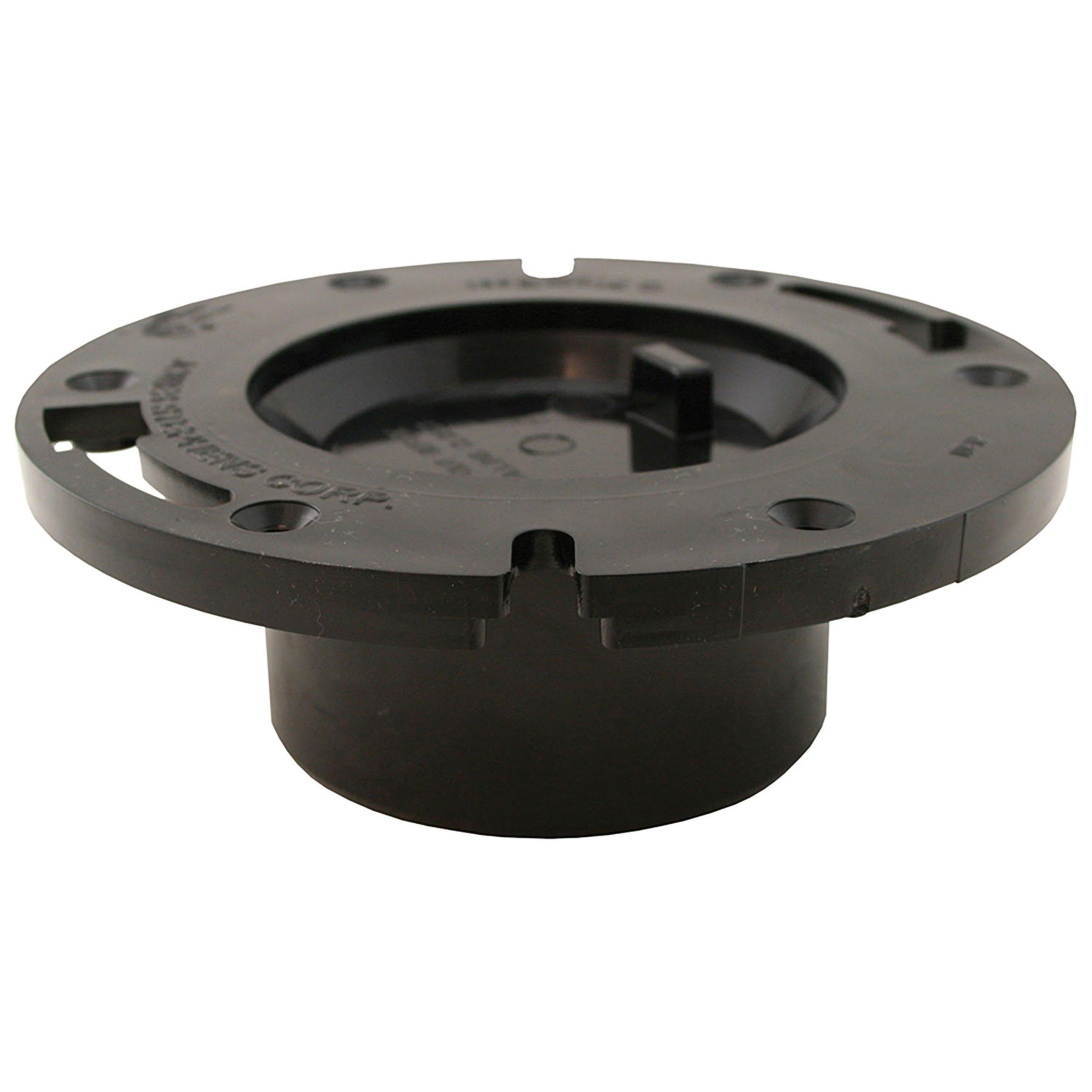 Jones Stephens 3in. x 4in. ABS Closet Flange With Knockout