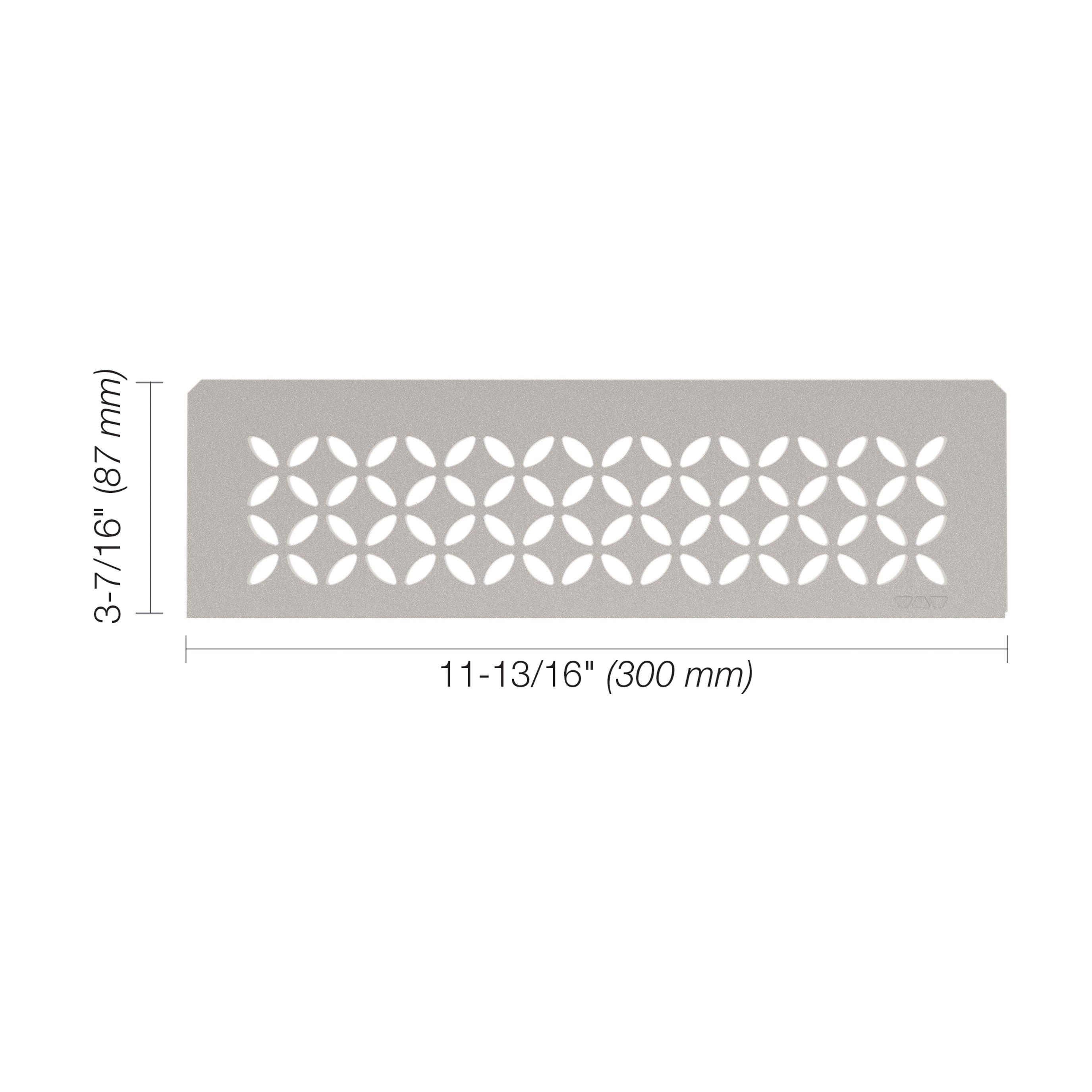 Schluter Floral Rectangular Niche Shelf