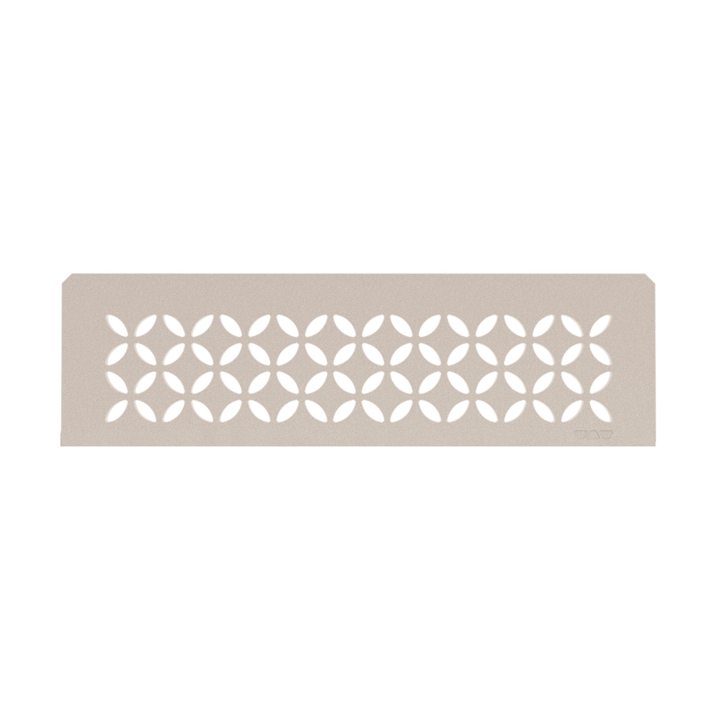 Schluter Shelf Rectangular Niche Floral Cream
