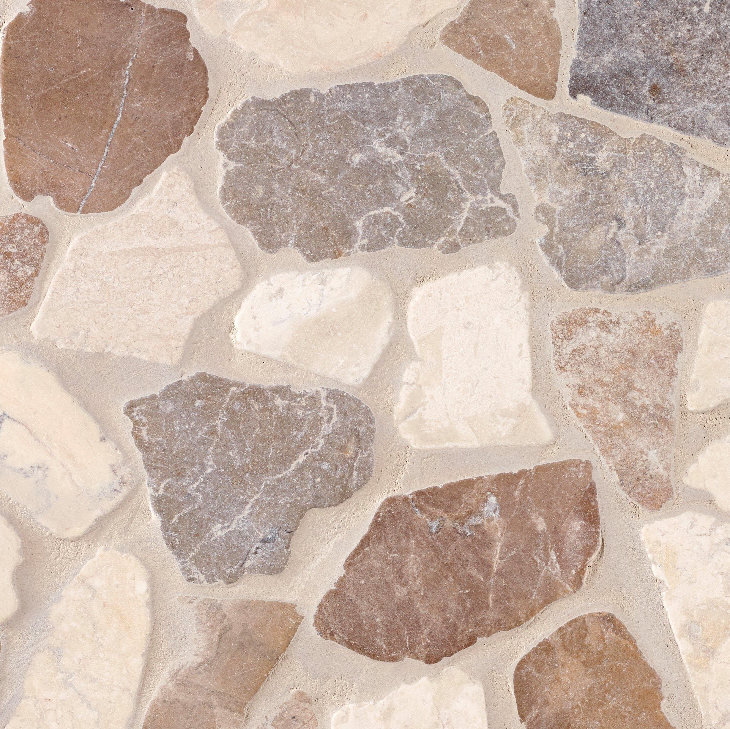 Java Pebble Honed Stone Mosaic