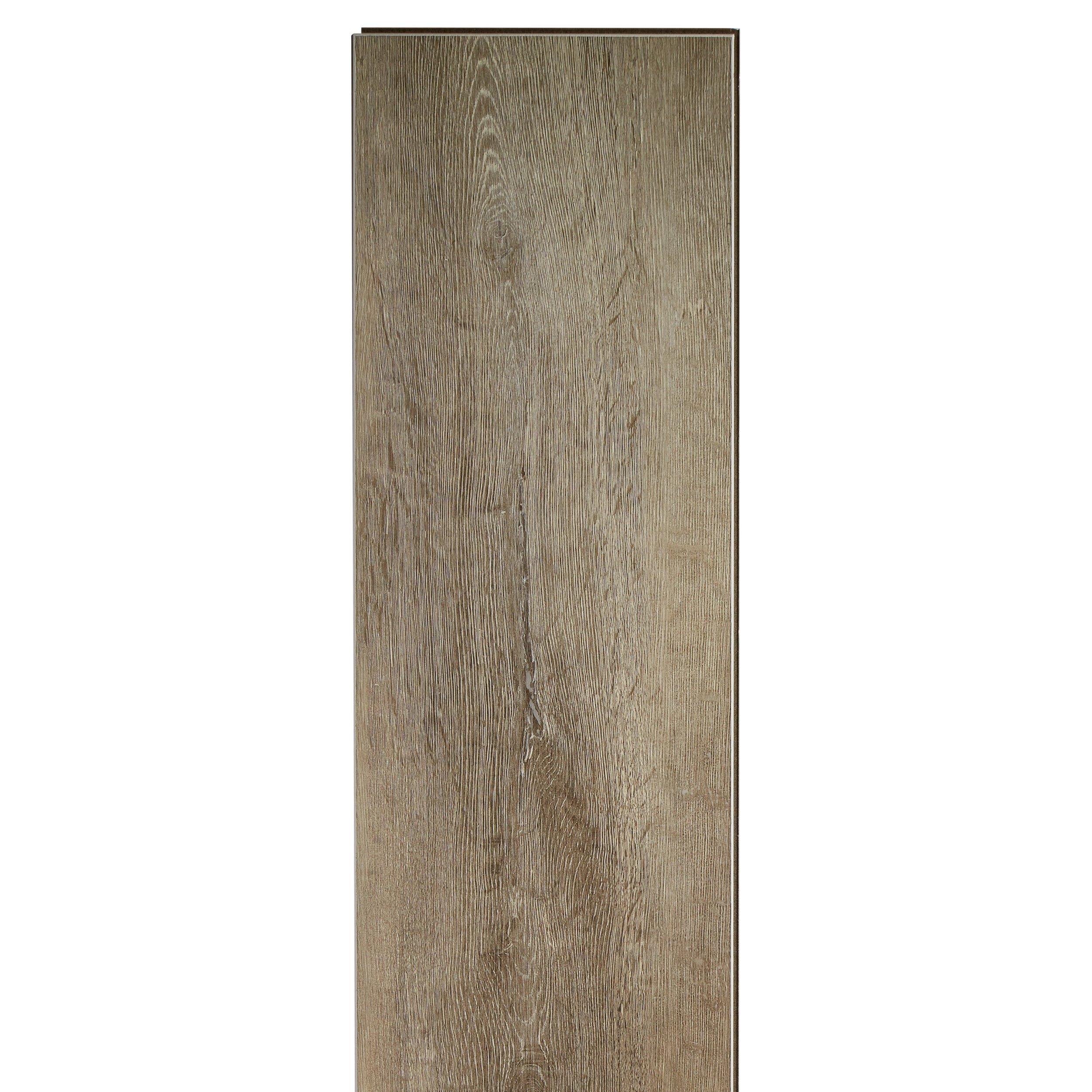 Royal Sand Oak Rigid Core Luxury Vinyl Plank - Cork Back