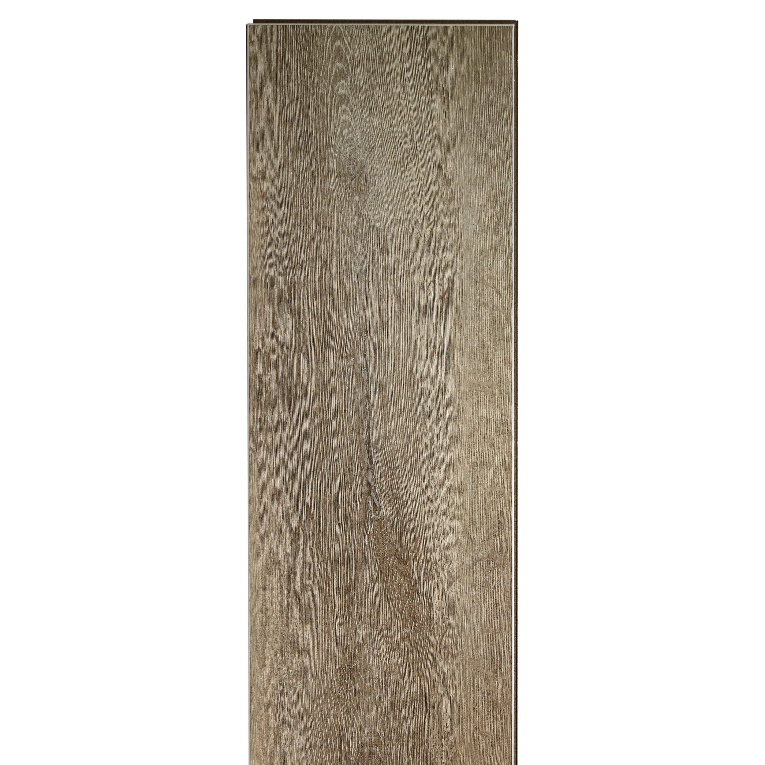 Royal Sand Oak Waterproof Rigid Core Luxury Vinyl Plank - Cork Pad