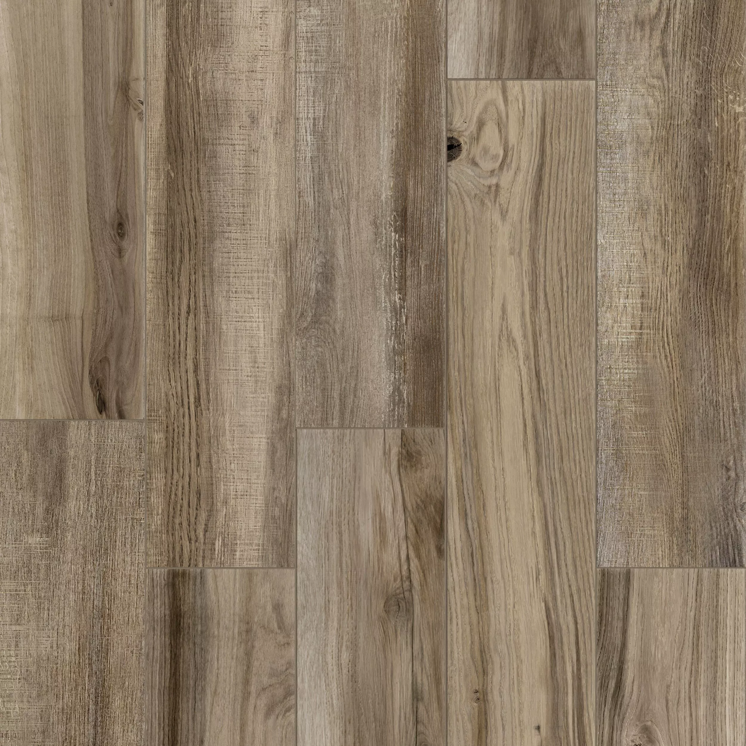 New Kent Gray II Wood Plank Ceramic Tile Floor and Decor