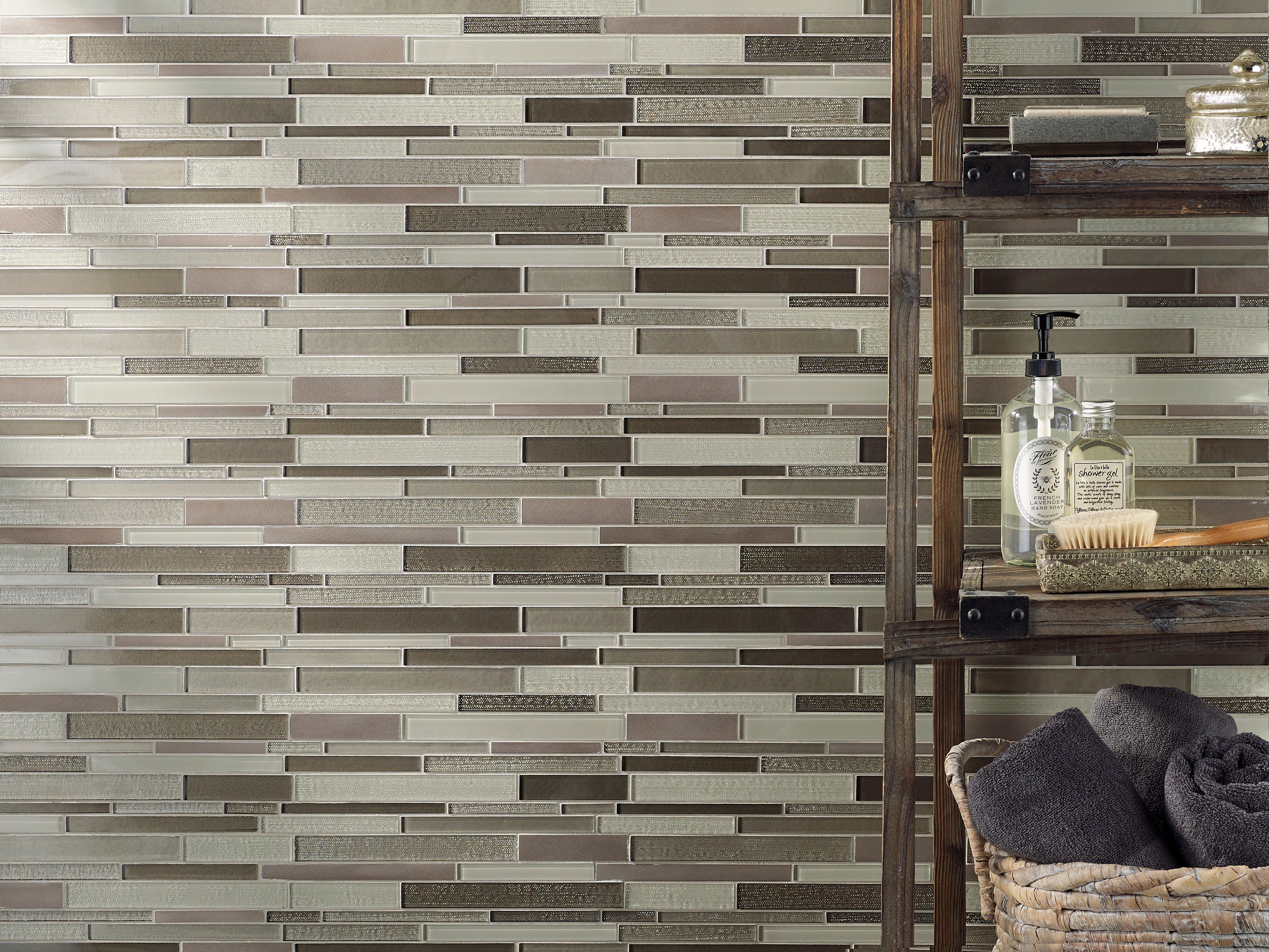 City Chic Linear Glass Mosaic