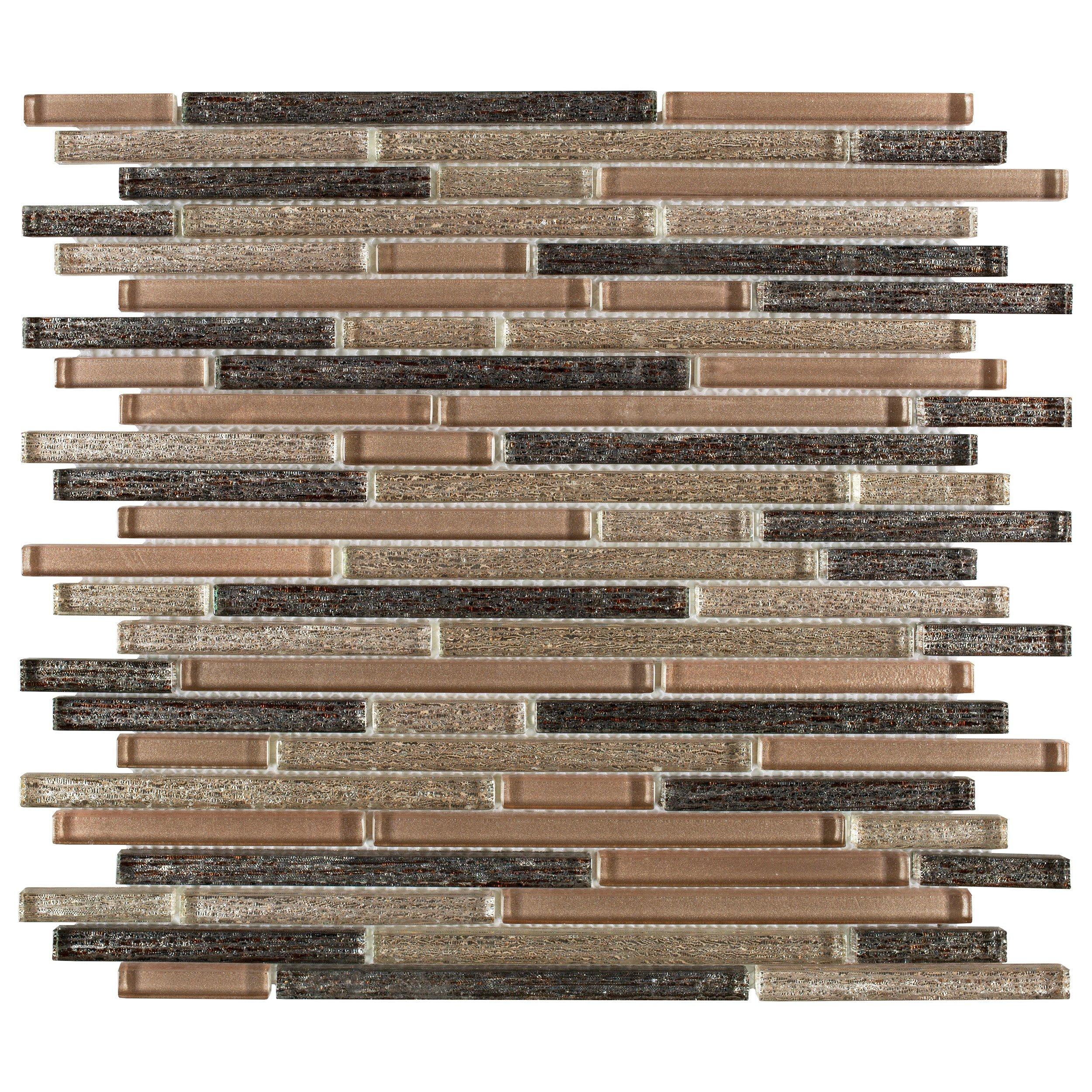 Ibiza Linear Glass Mosaic