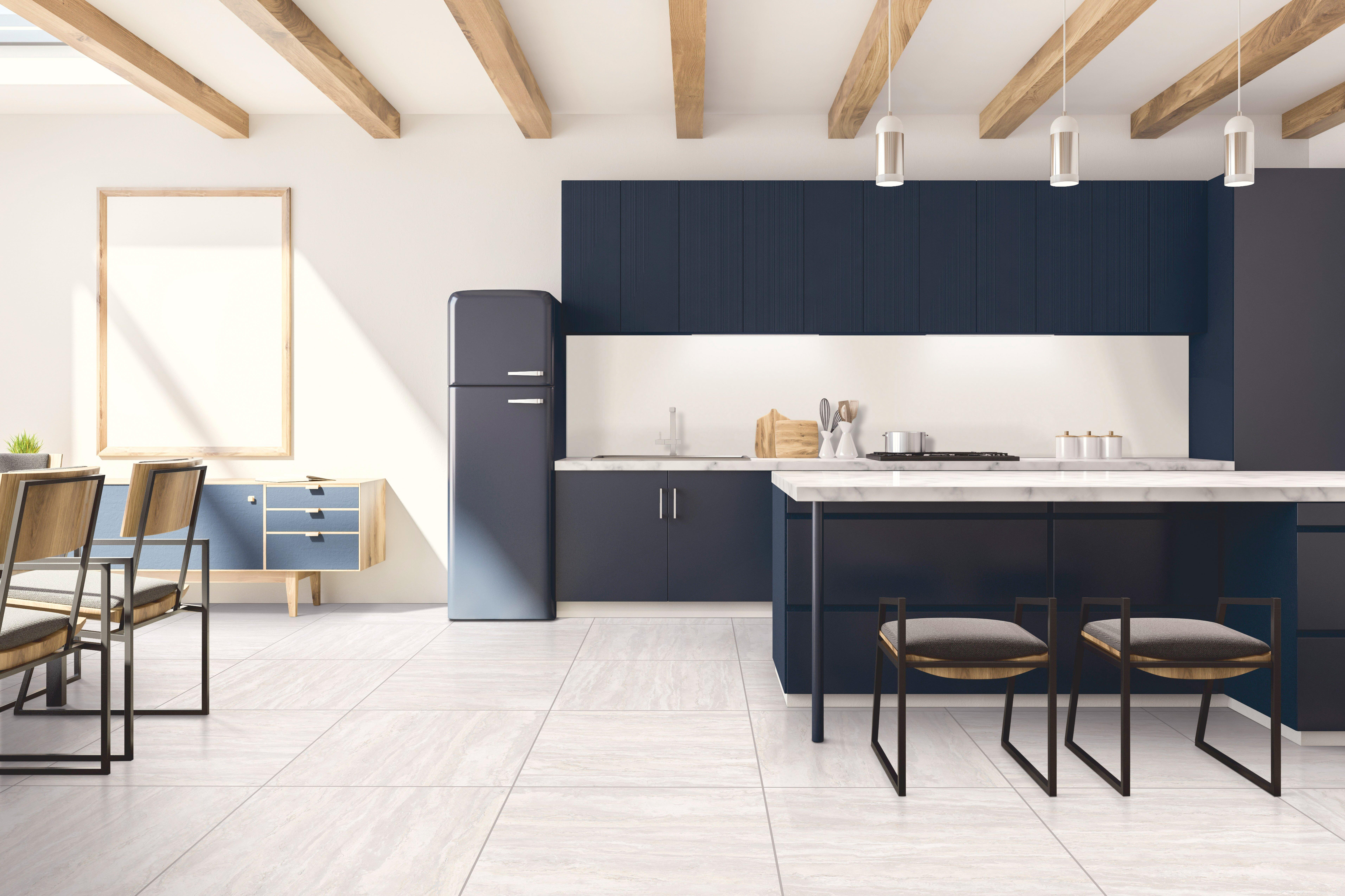 Trevi Bianco Polished Ceramic Tile