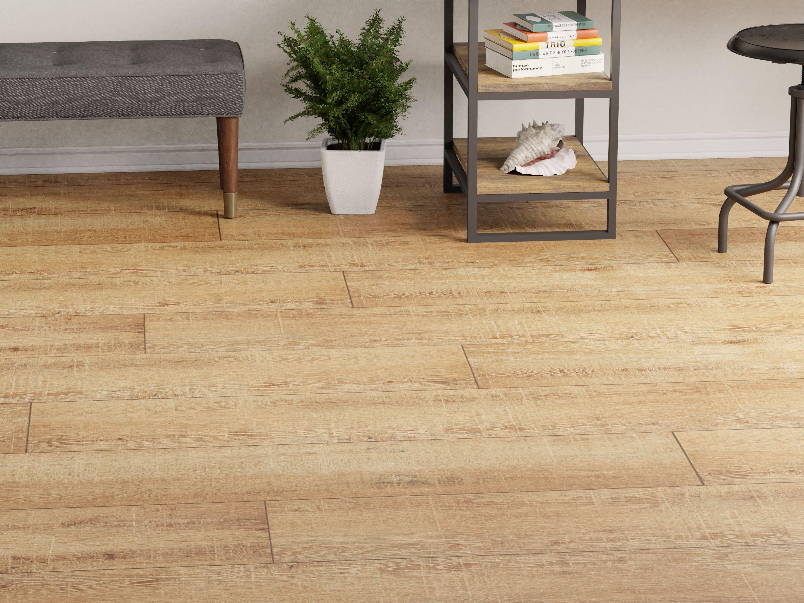 Montpellier Oak Wood Plank Porcelain Tile