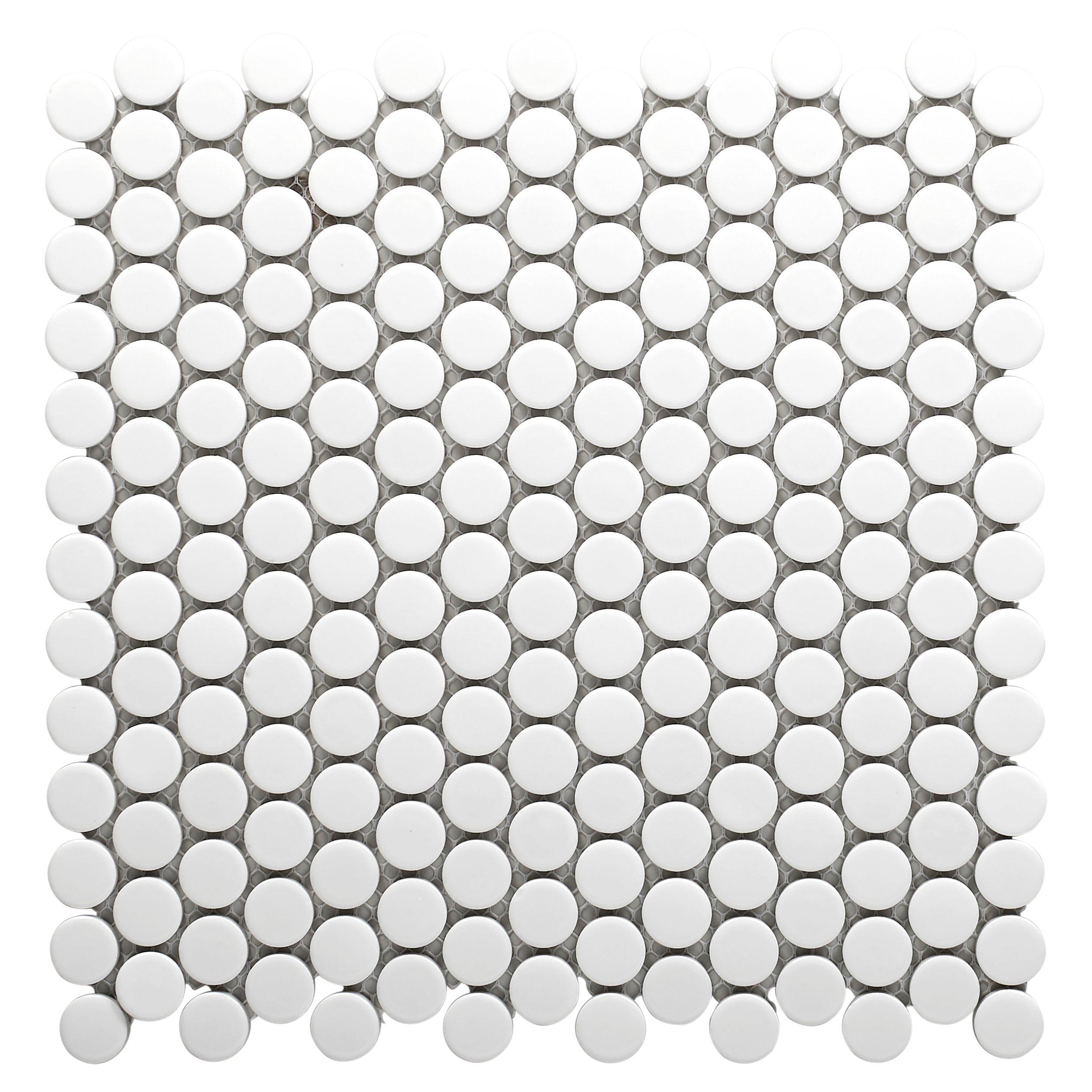 Penny White IV Porcelain Mosaic