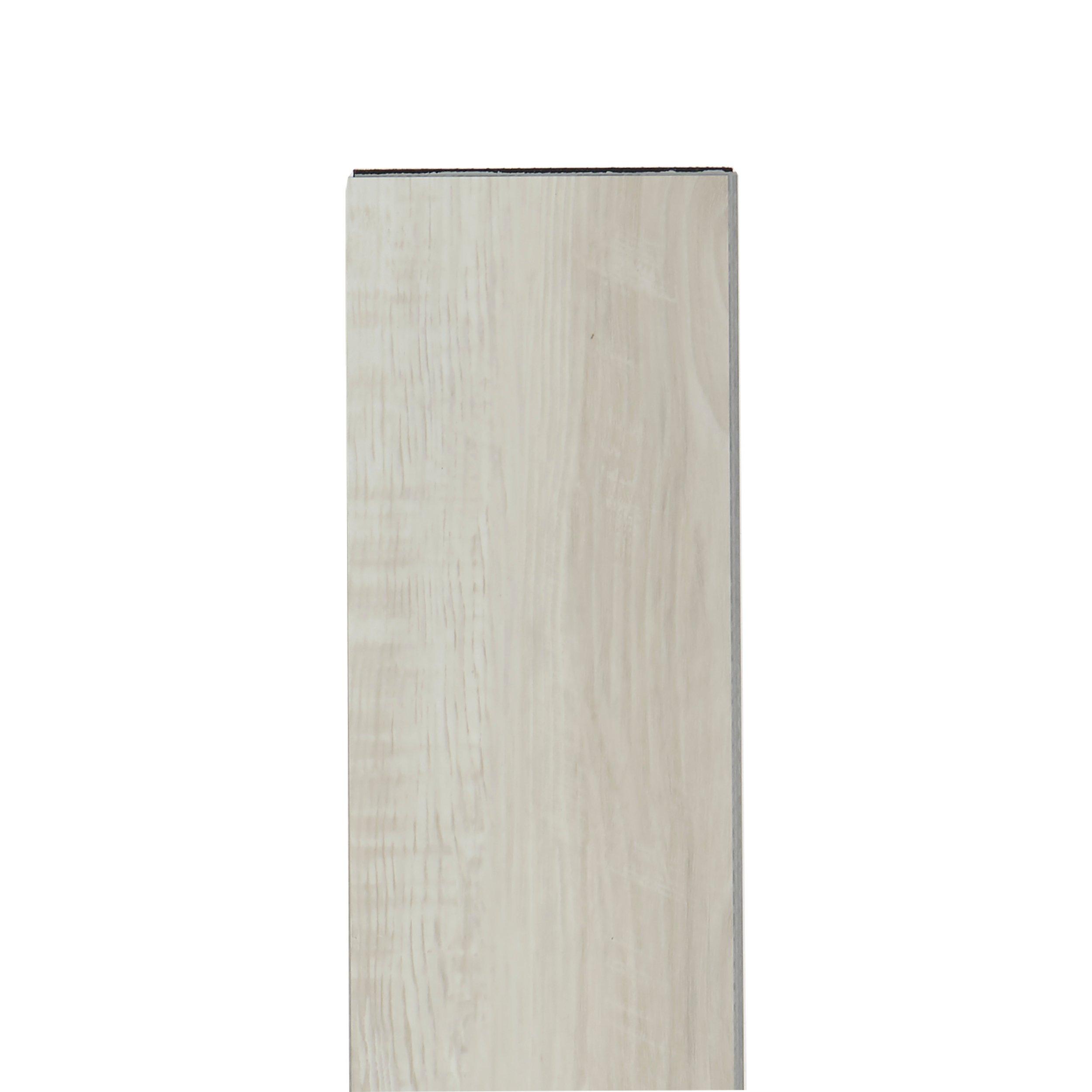 White Valentino Rigid Core Luxury Vinyl Plank - Foam Back