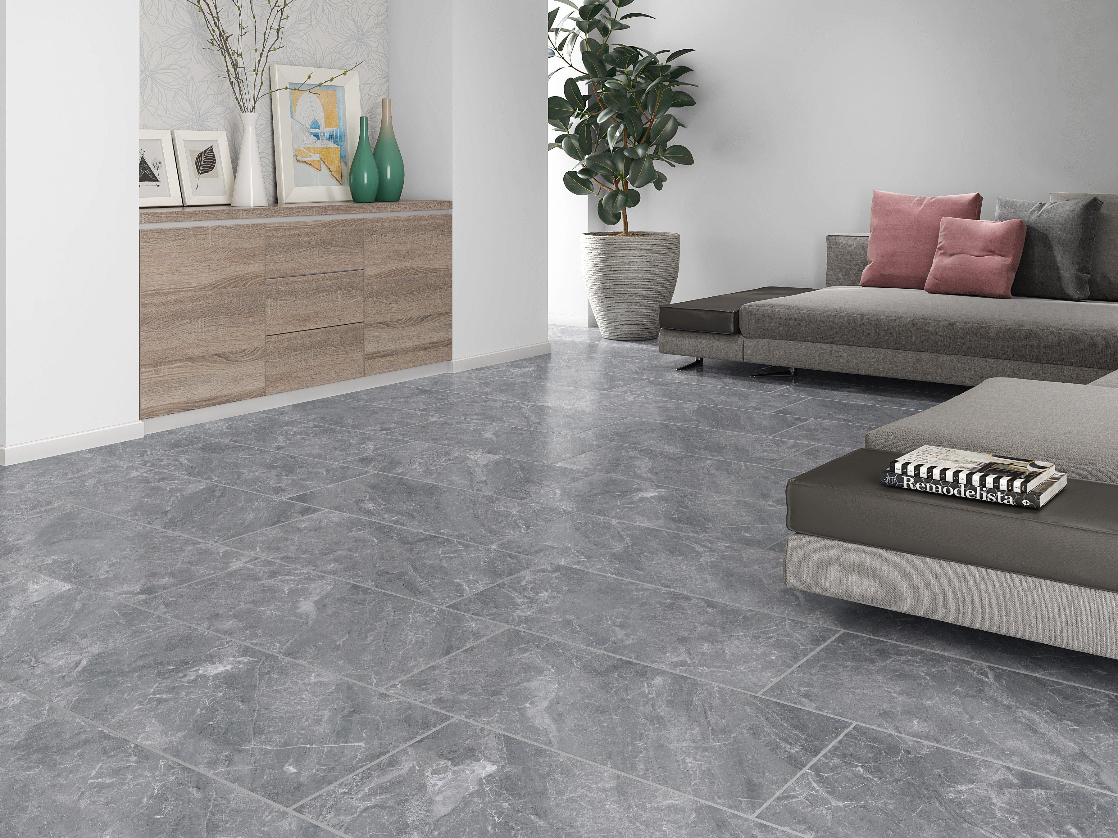 Berylium Gray Gray Ceramic Tile Floor and Decor