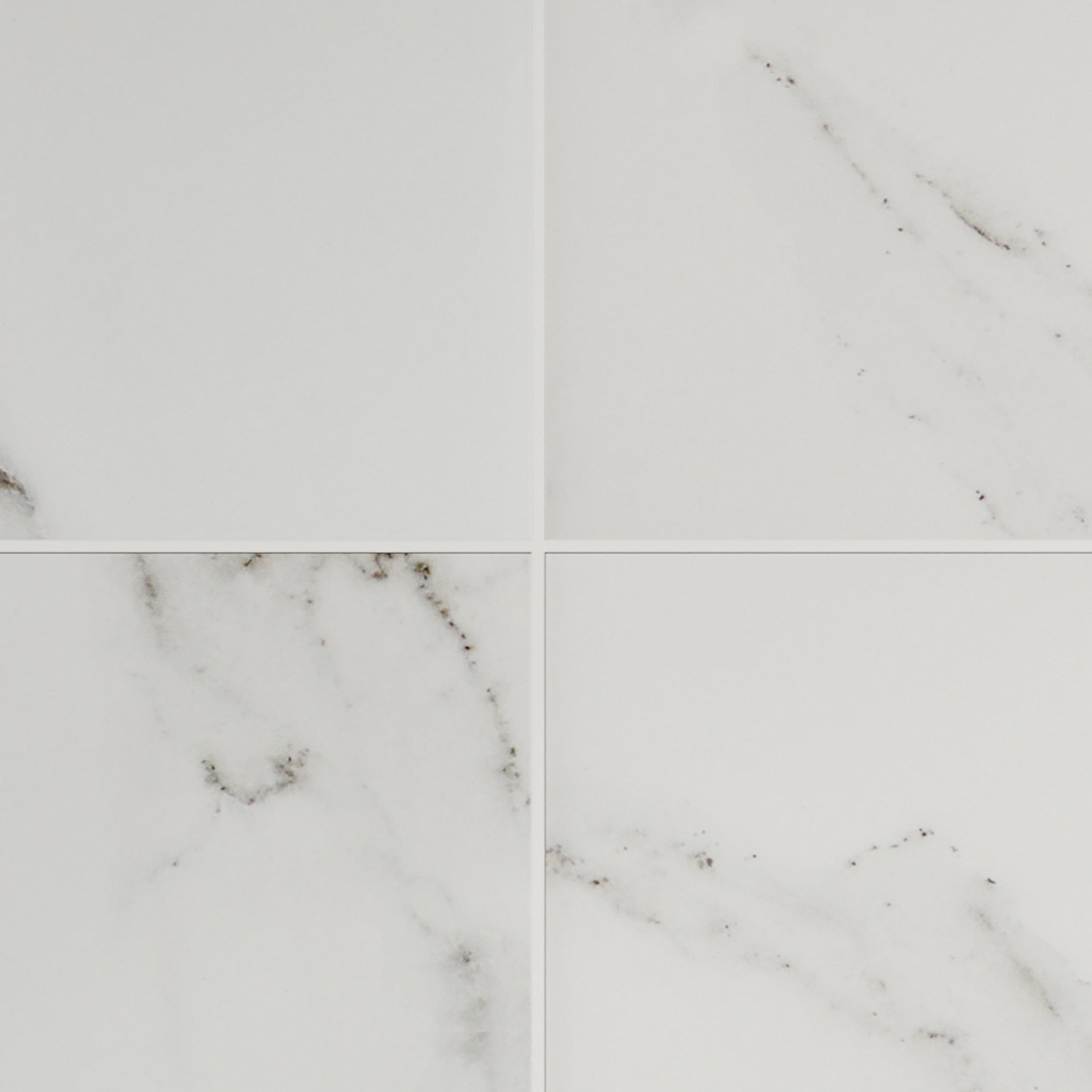 Selah White Matte Ceramic Tile