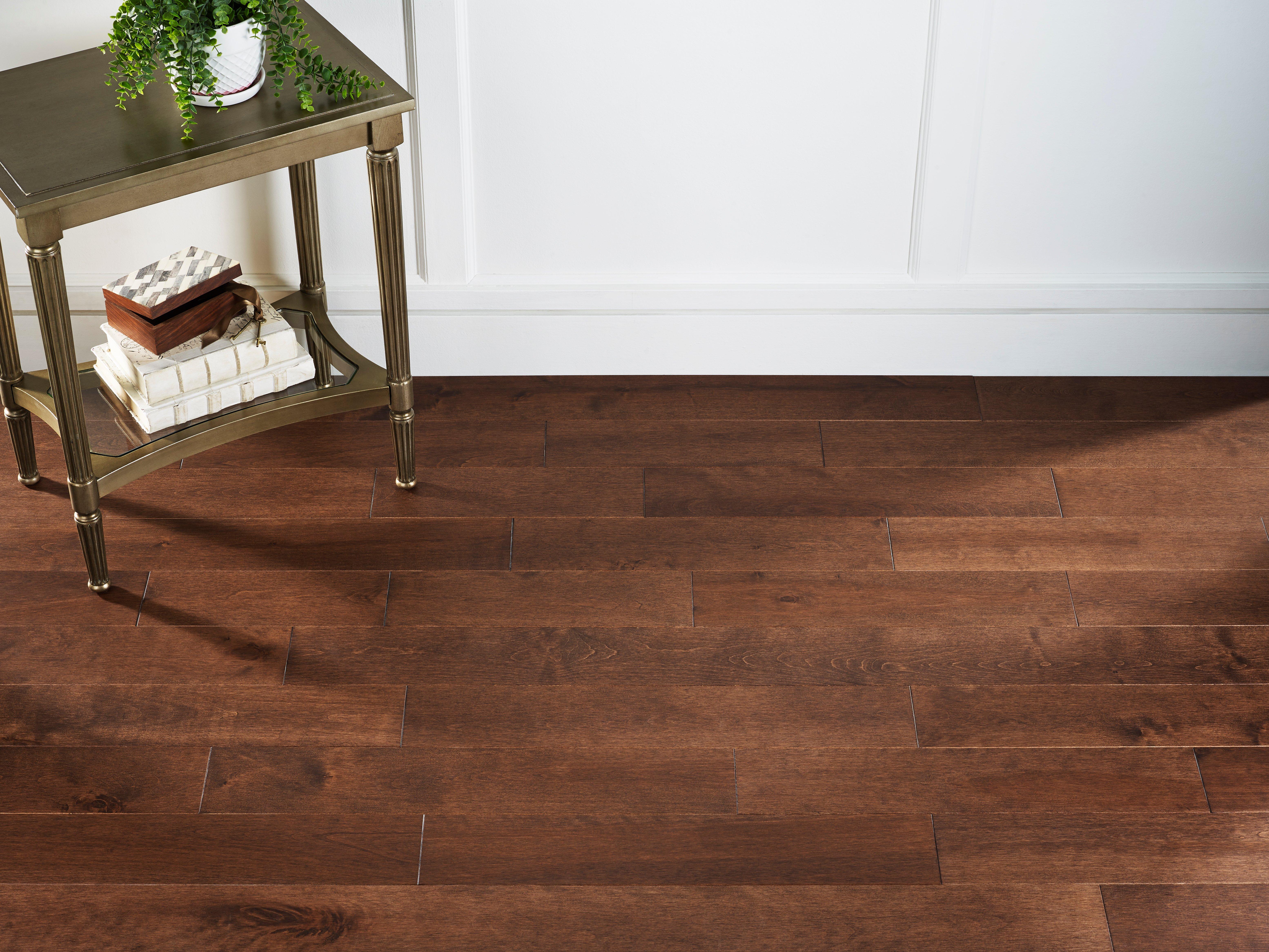 Parkman Birch Wire-Brushed Solid Hardwood