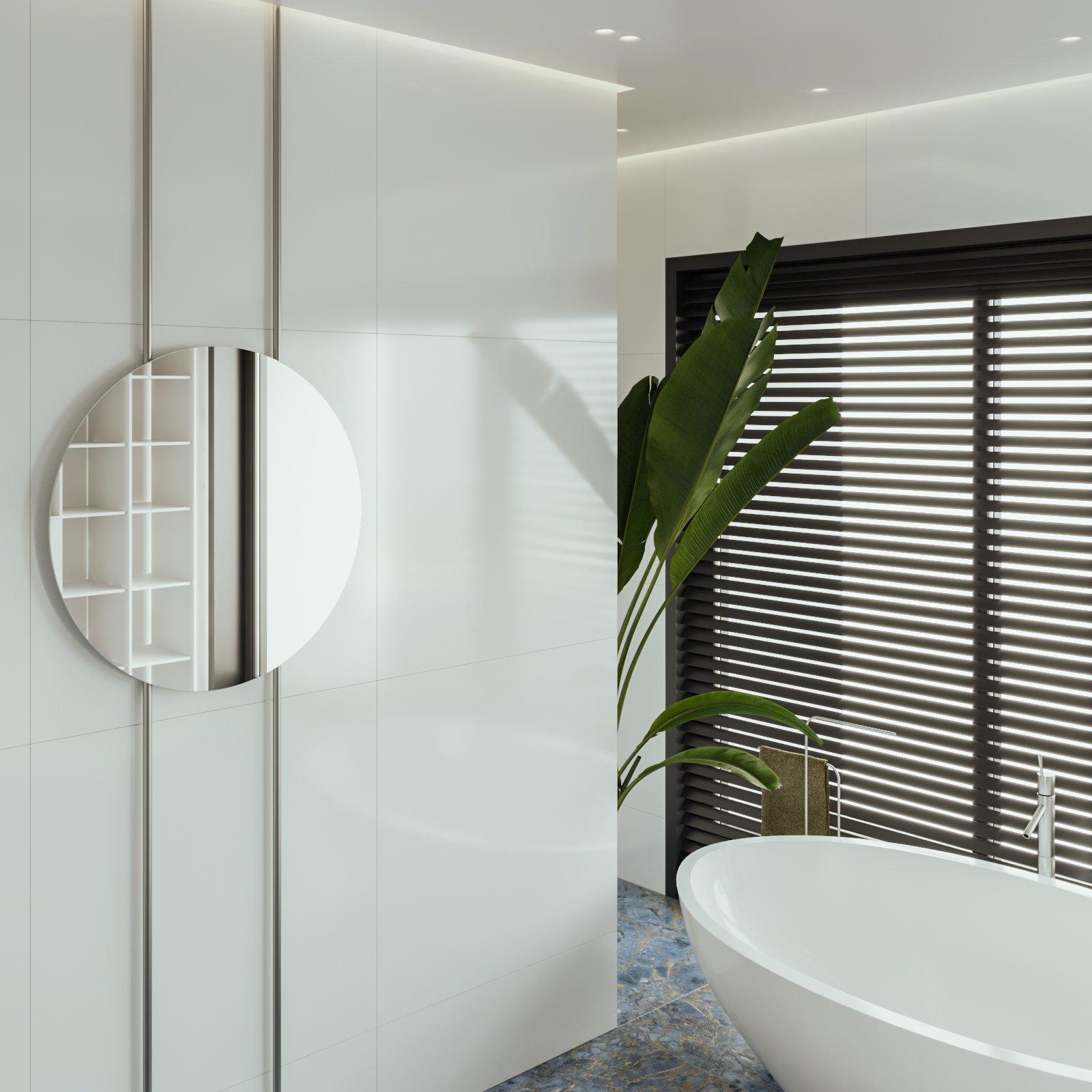 Alaskan White Polished Porcelain Tile