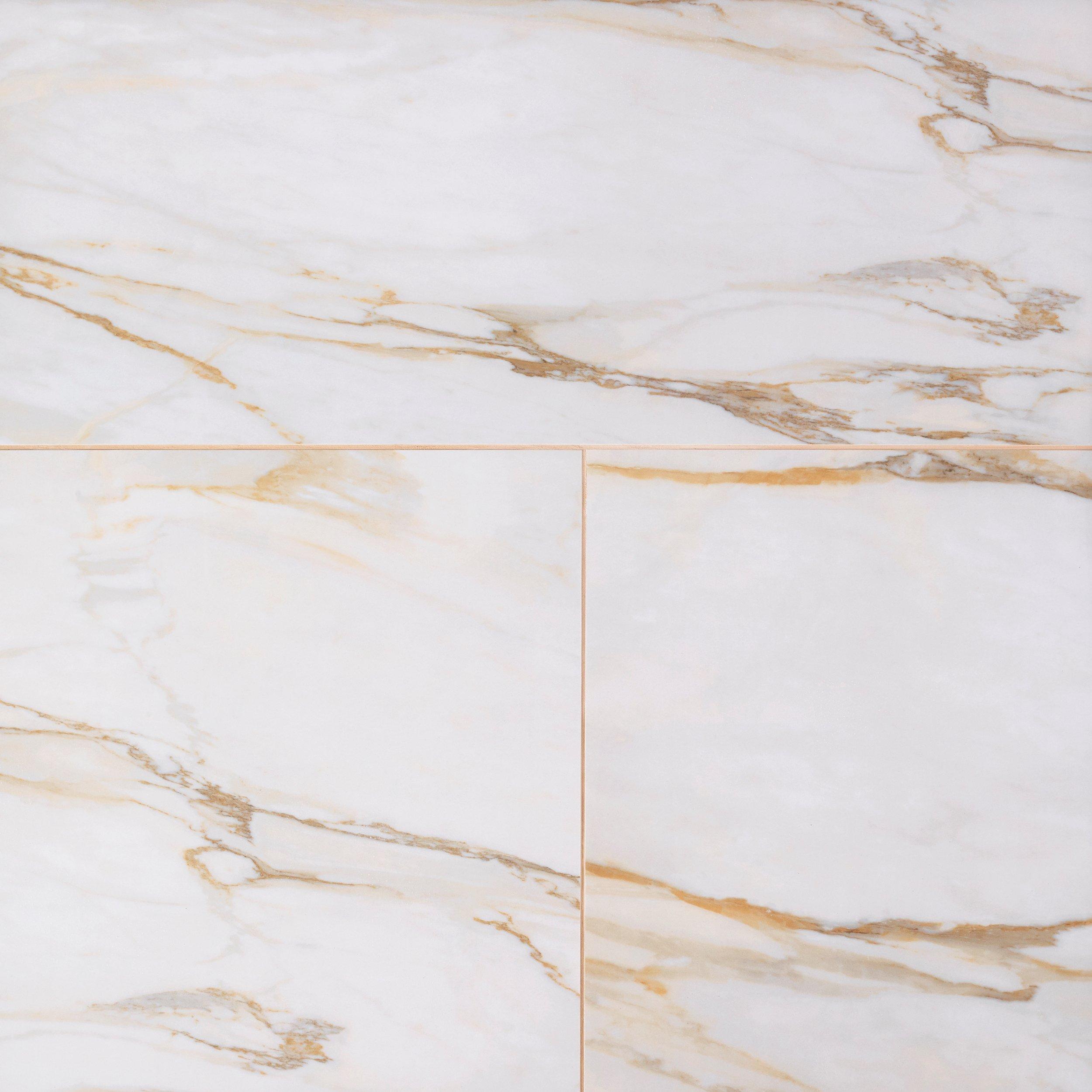 Caledonia Gold Polished Porcelain Tile