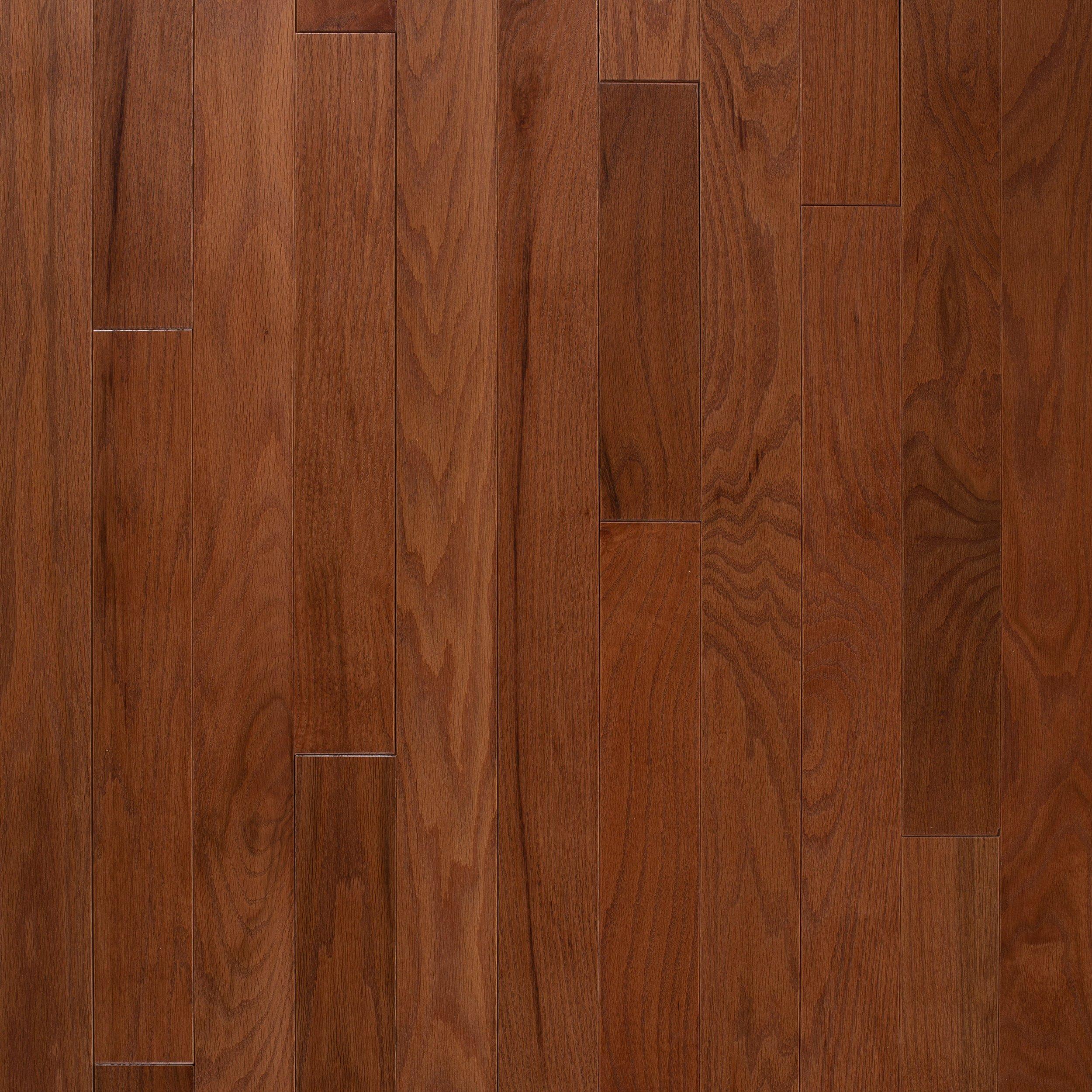 Gunstock Red Oak Smooth Solid Hardwood Floor and Decor