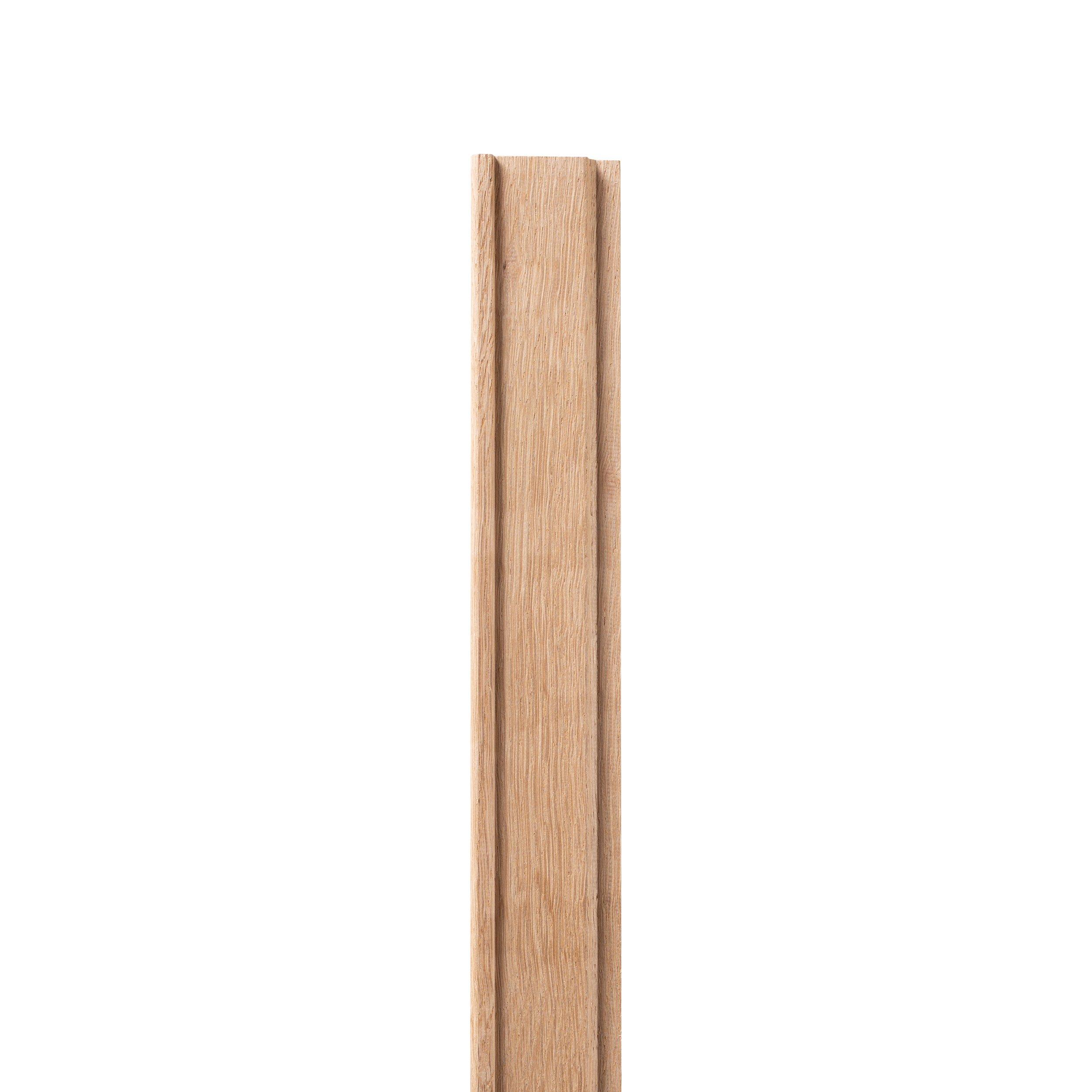 Color 37834P White Oak Overlapping Stairnose