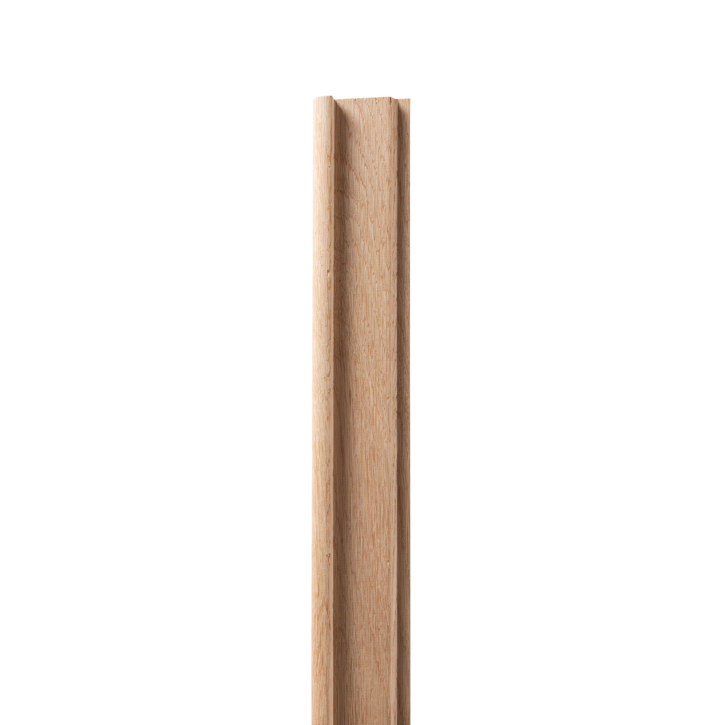 Color 37836P White Oak Overlapping Stairnose