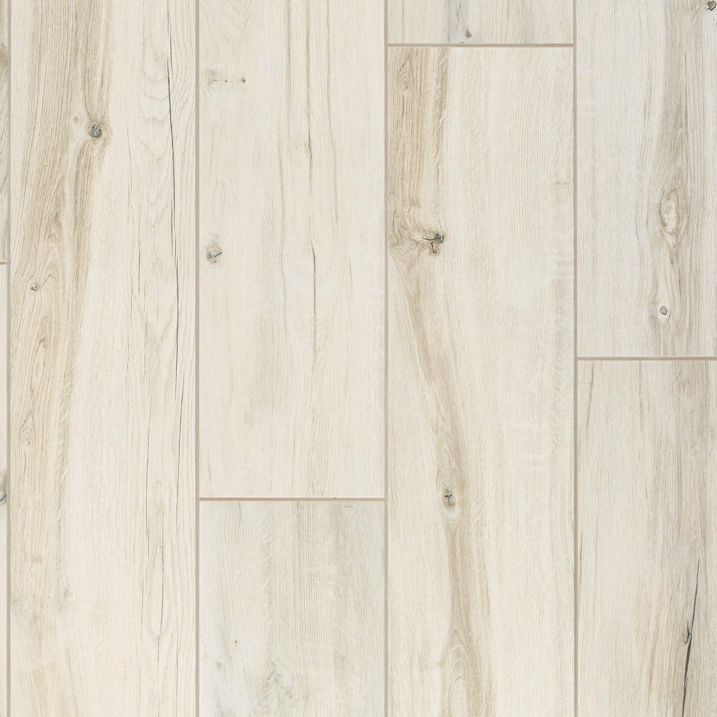 Canterbury Almond Wood Plank Matte Porcelain Tile