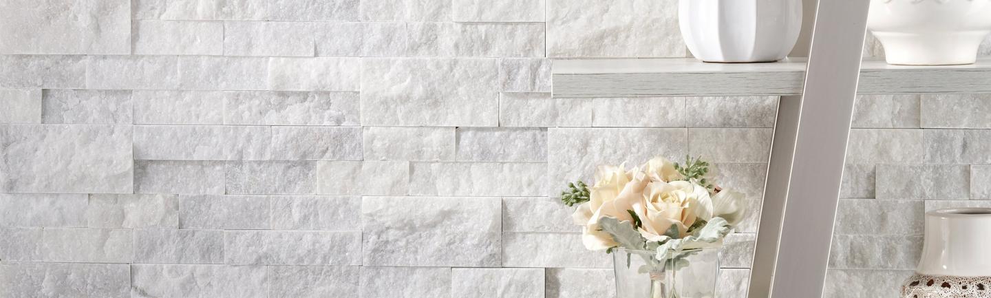 Stacked Stone Ledger Panel Floor Decor, Stacked Stone Wall Tile Installation