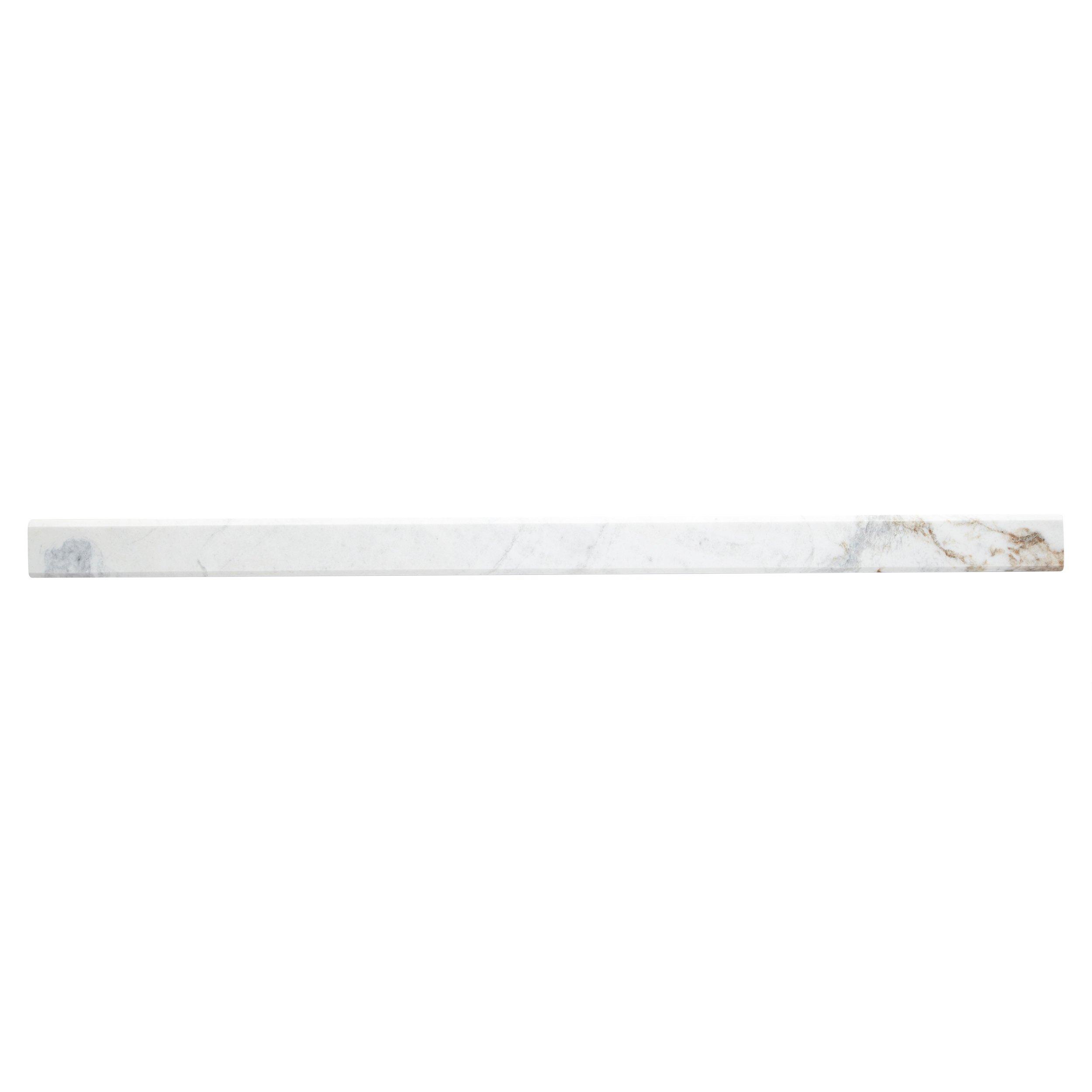 Bianco Orion 2x36 in. Marble Threshold