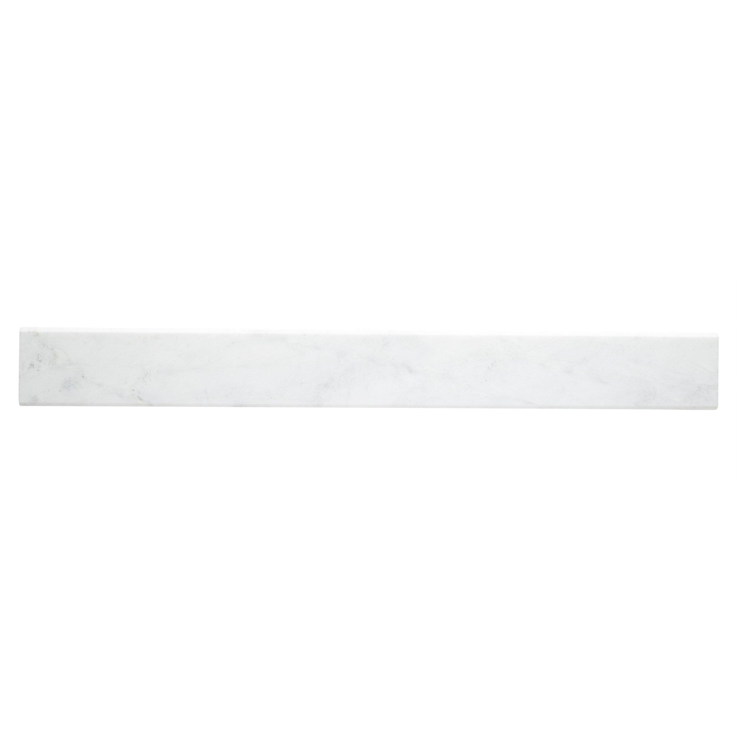 Bianco Orion 4x36 in. Marble Threshold
