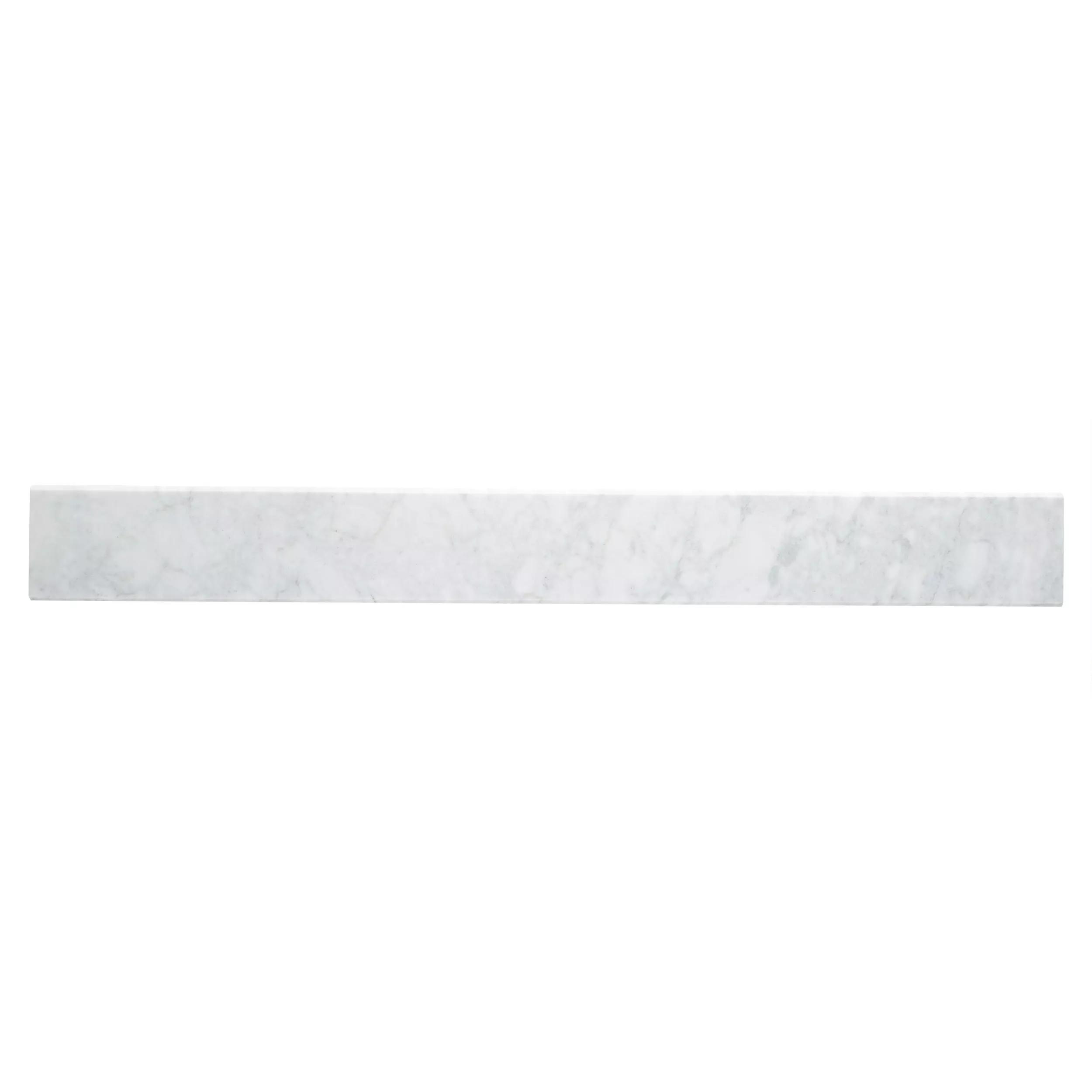 Bianco Carrara 4x36 in. Marble Threshold