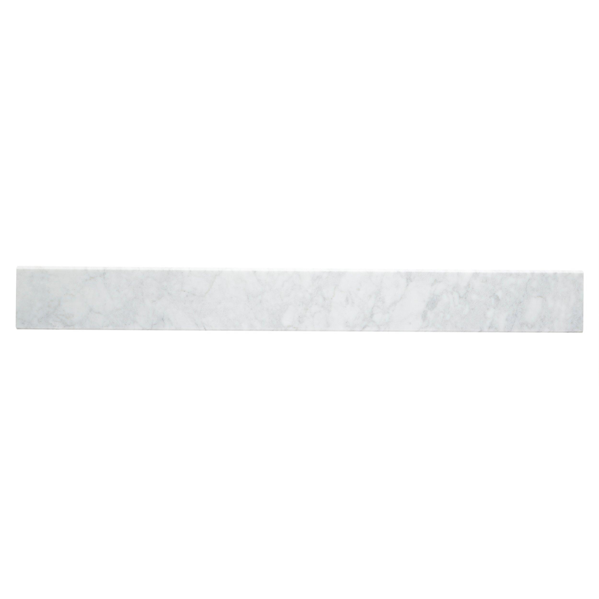 Bianco Carrara Marble Threshold