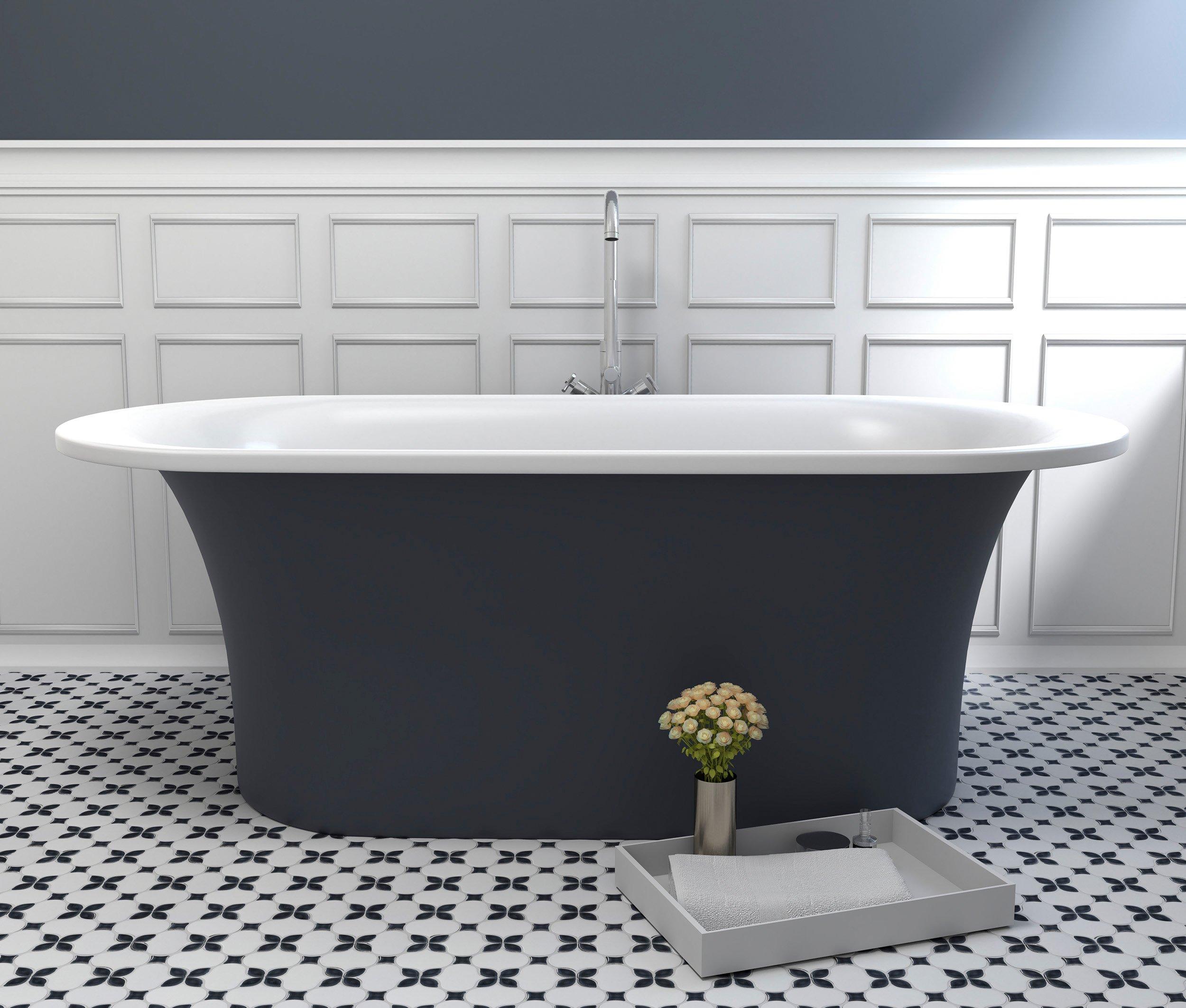 Sea Bloom Polished Porcelain Mosaic