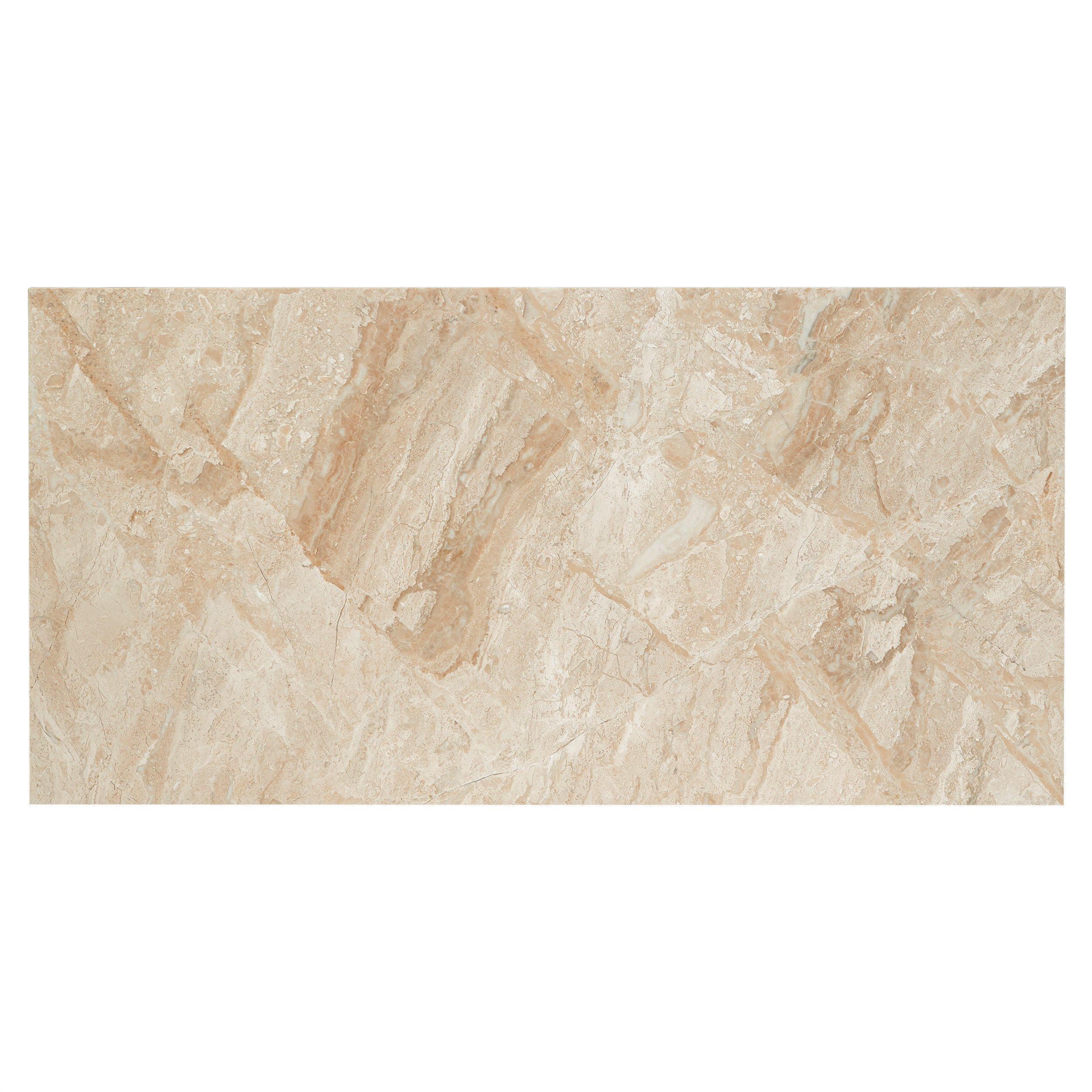 Royal Beige Polished Marble Tile Floor and Decor