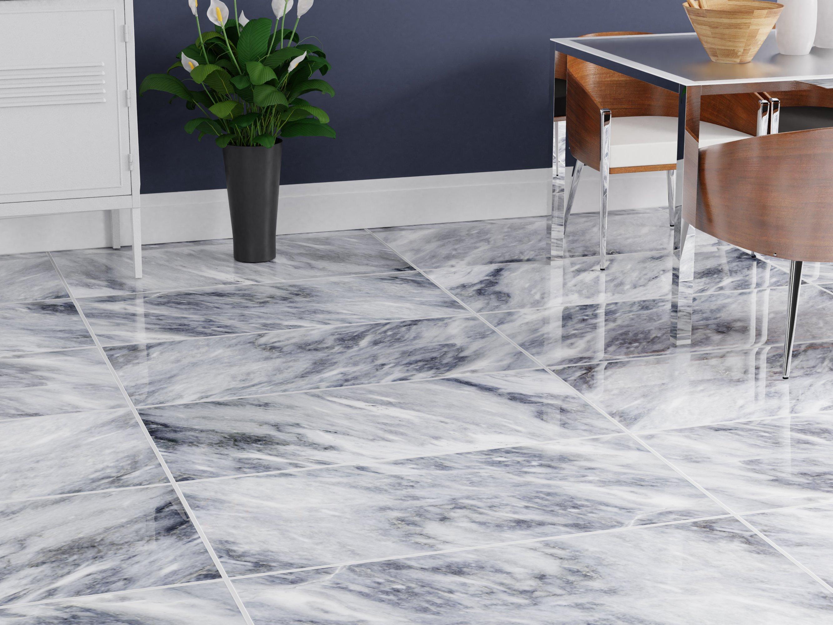 grey marble tiked