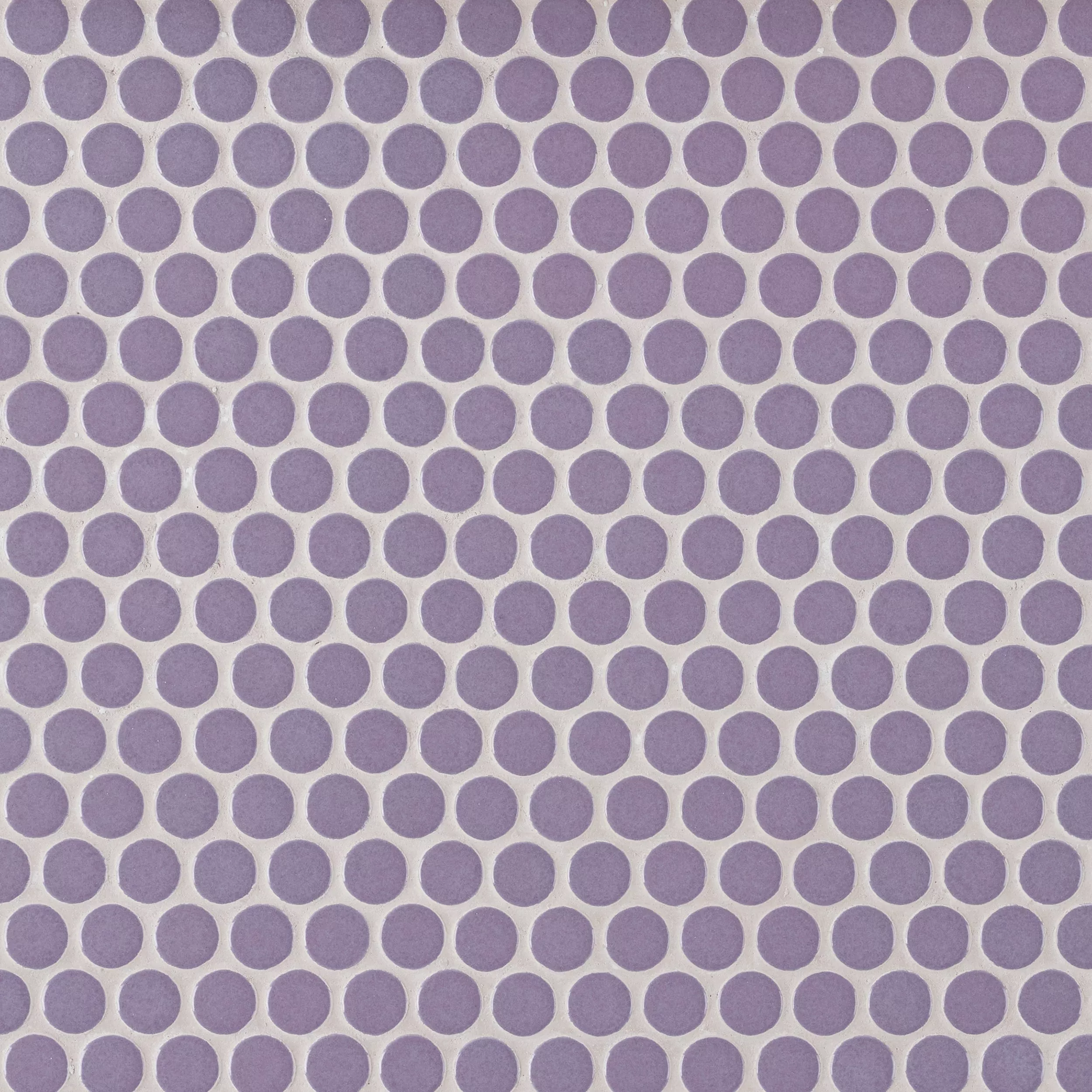 Lilac II Porcelain Penny Mosaic