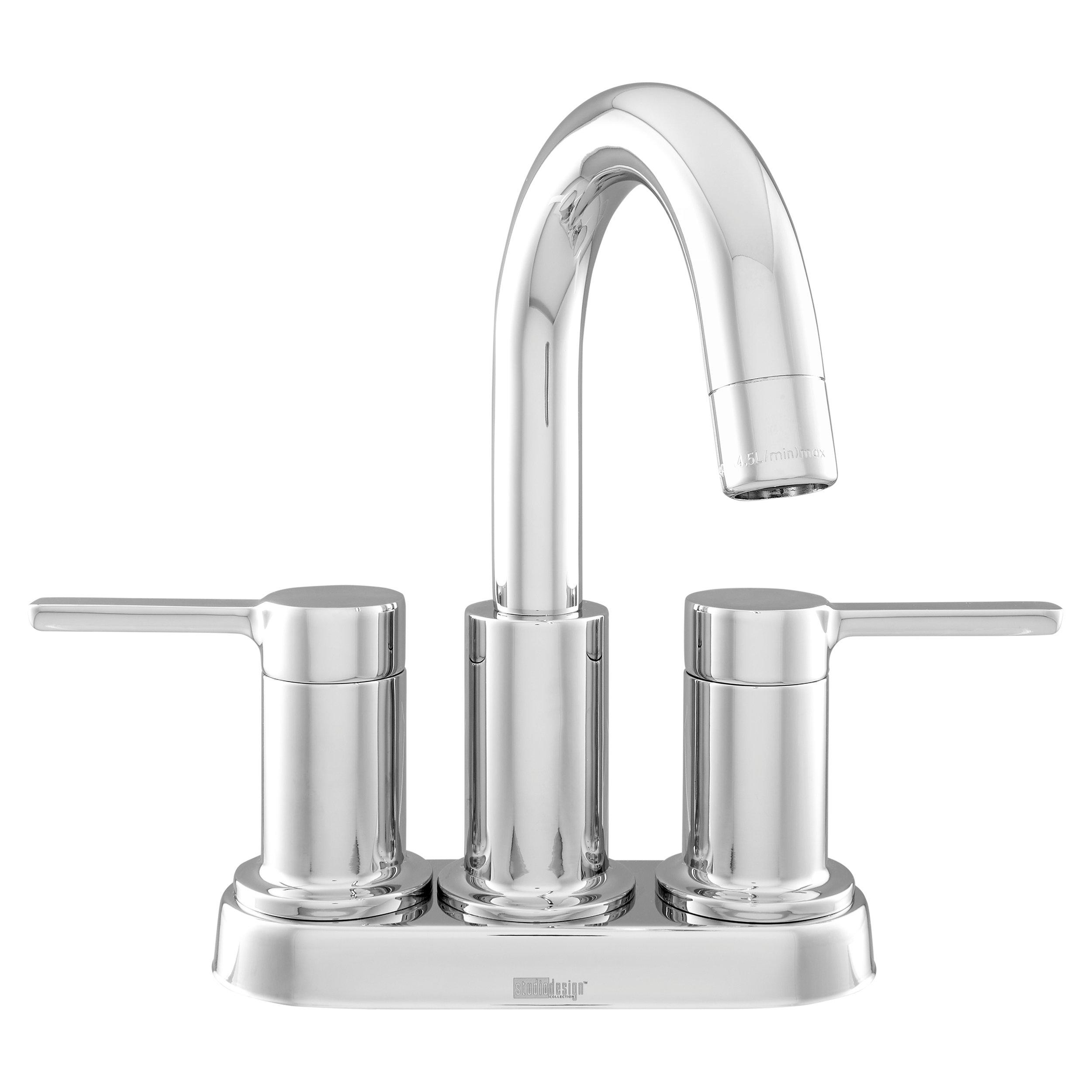 Rhiver 4 in. Center Set Chrome Faucet