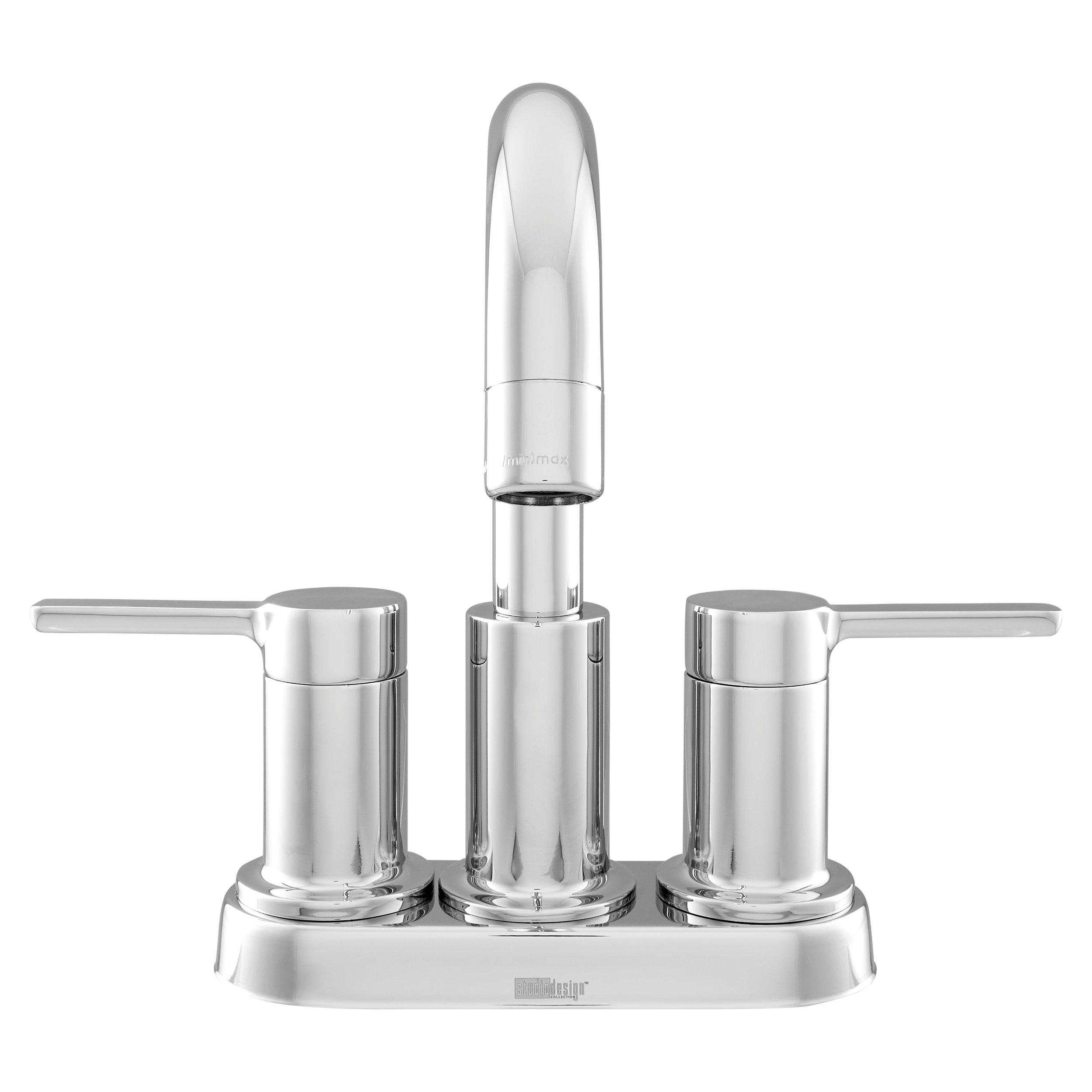 Rhiver 4 in. Center Set Chrome Faucet
